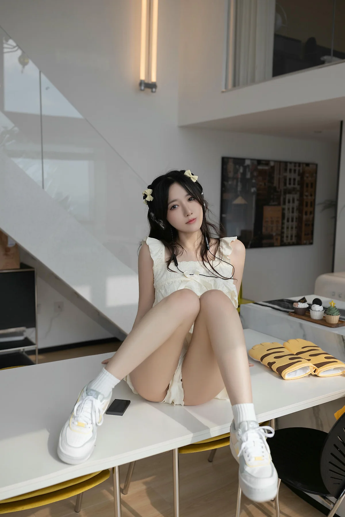 XiuRen 秀人 No.N401 鱼子酱Fish睡裙俏皮女仆 - 5