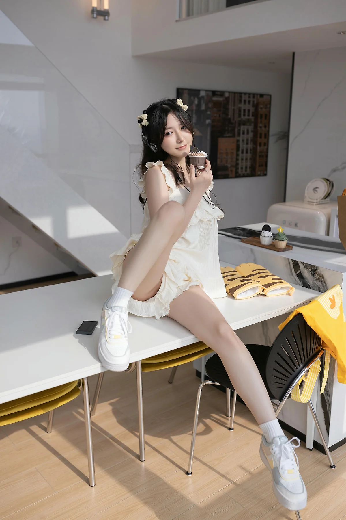 XiuRen 秀人 No.N401 鱼子酱Fish睡裙俏皮女仆 - 7