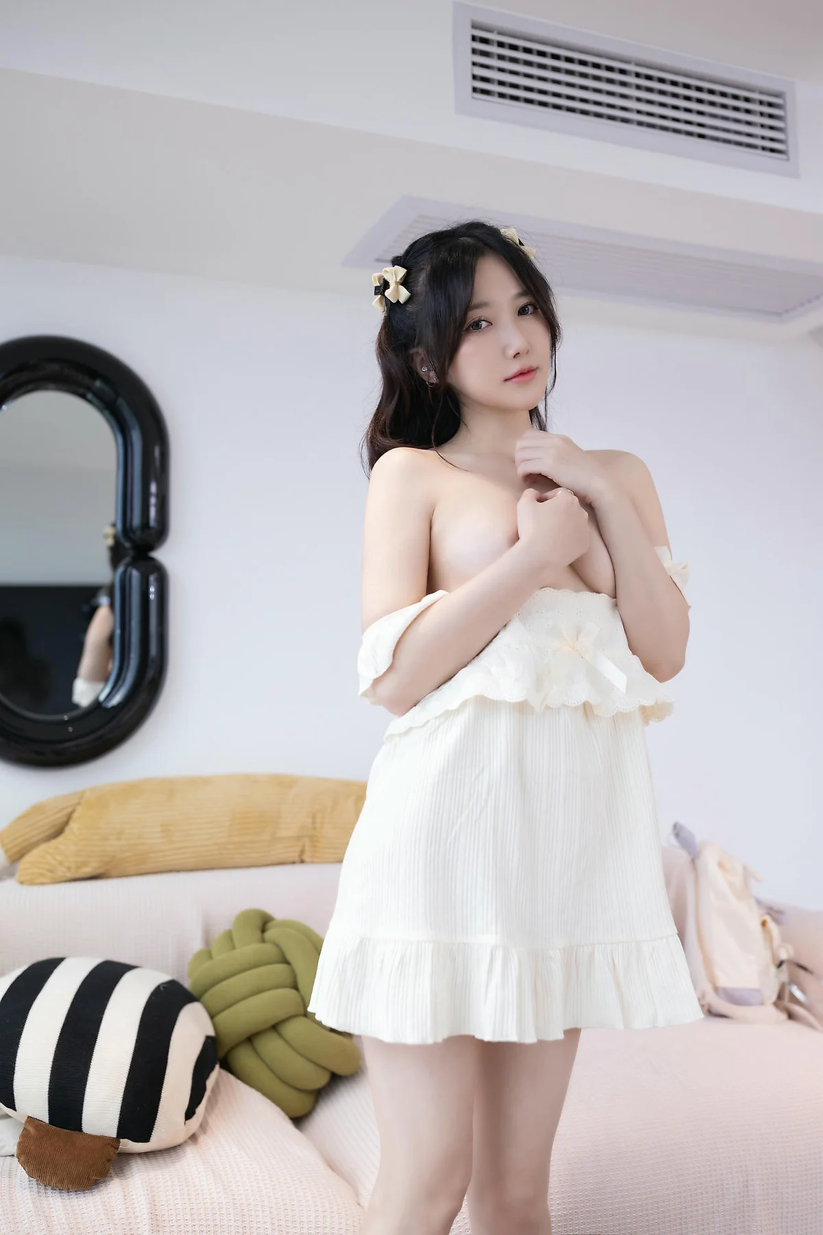 XiuRen 秀人 No.N401 鱼子酱Fish睡裙俏皮女仆 - 6