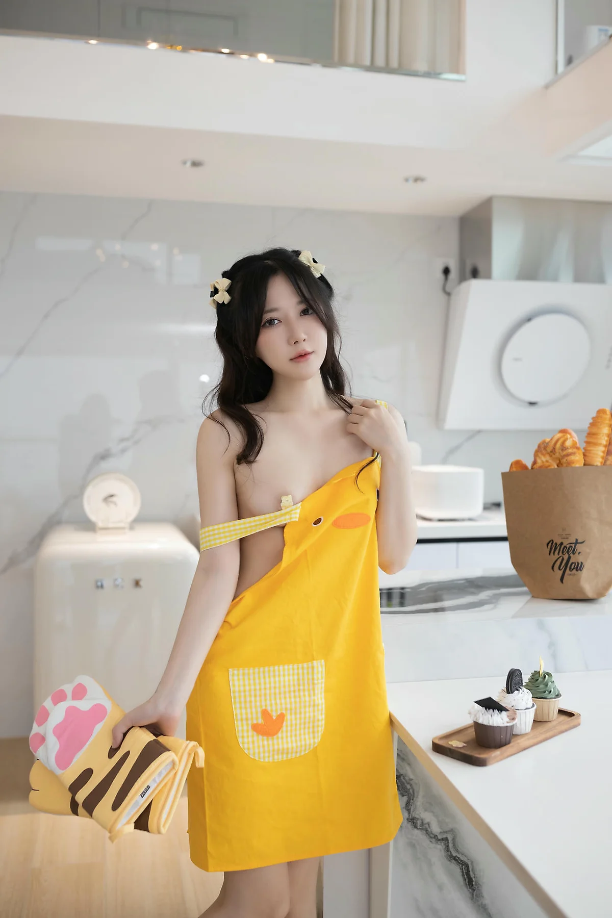 XiuRen 秀人 No.N401 鱼子酱Fish睡裙俏皮女仆 - 7