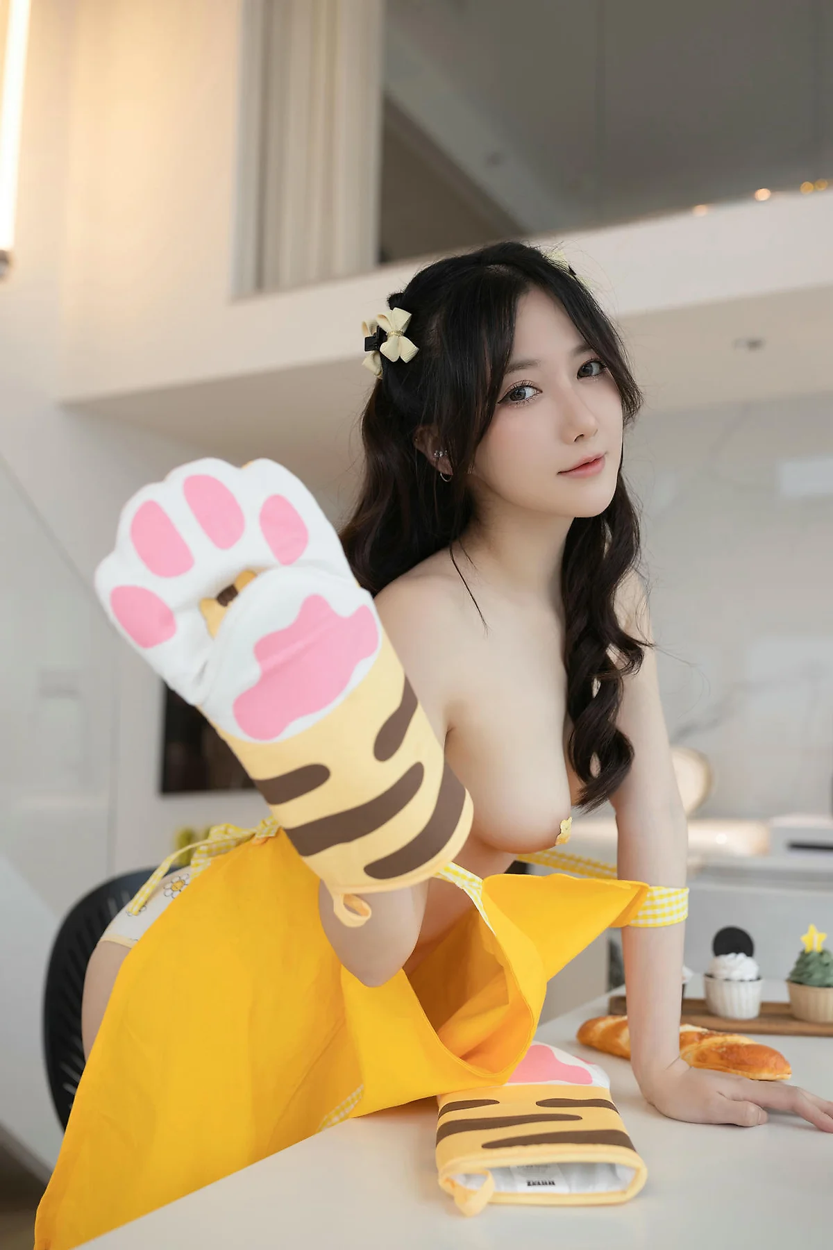 XiuRen 秀人 No.N401 鱼子酱Fish睡裙俏皮女仆 - 5