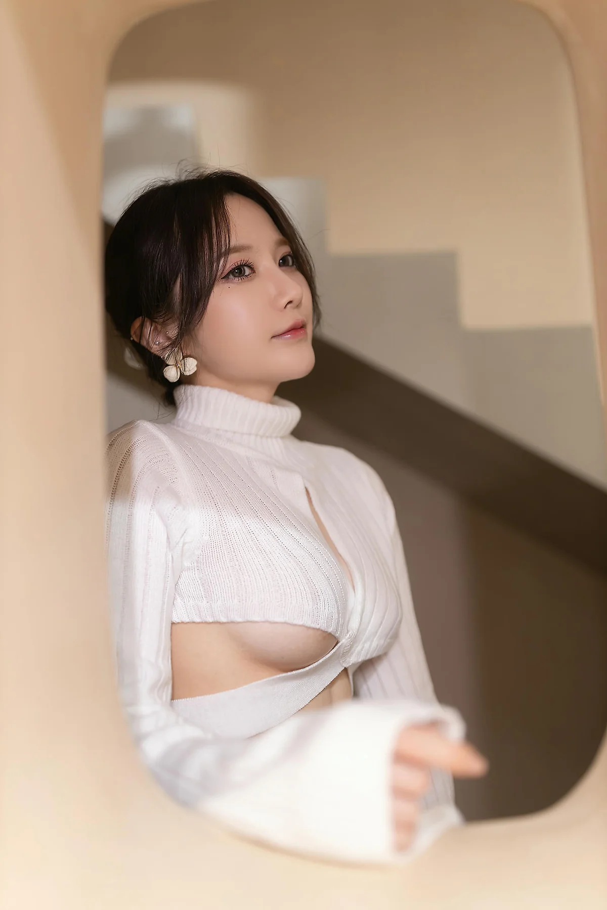 XiuRen 秀人 No.N404 鱼子酱Fish爆乳短裙白丝写真 - 6