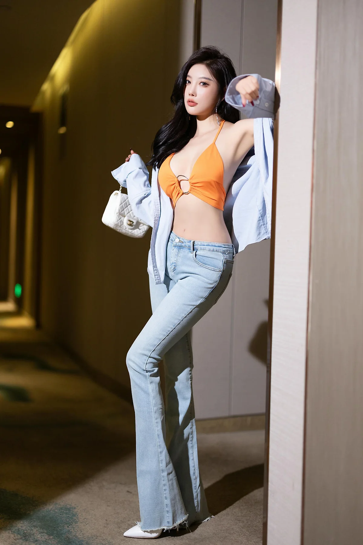 XiuRen 秀人 No.N407 杨晨晨性感美腿紧身牛仔 - 3