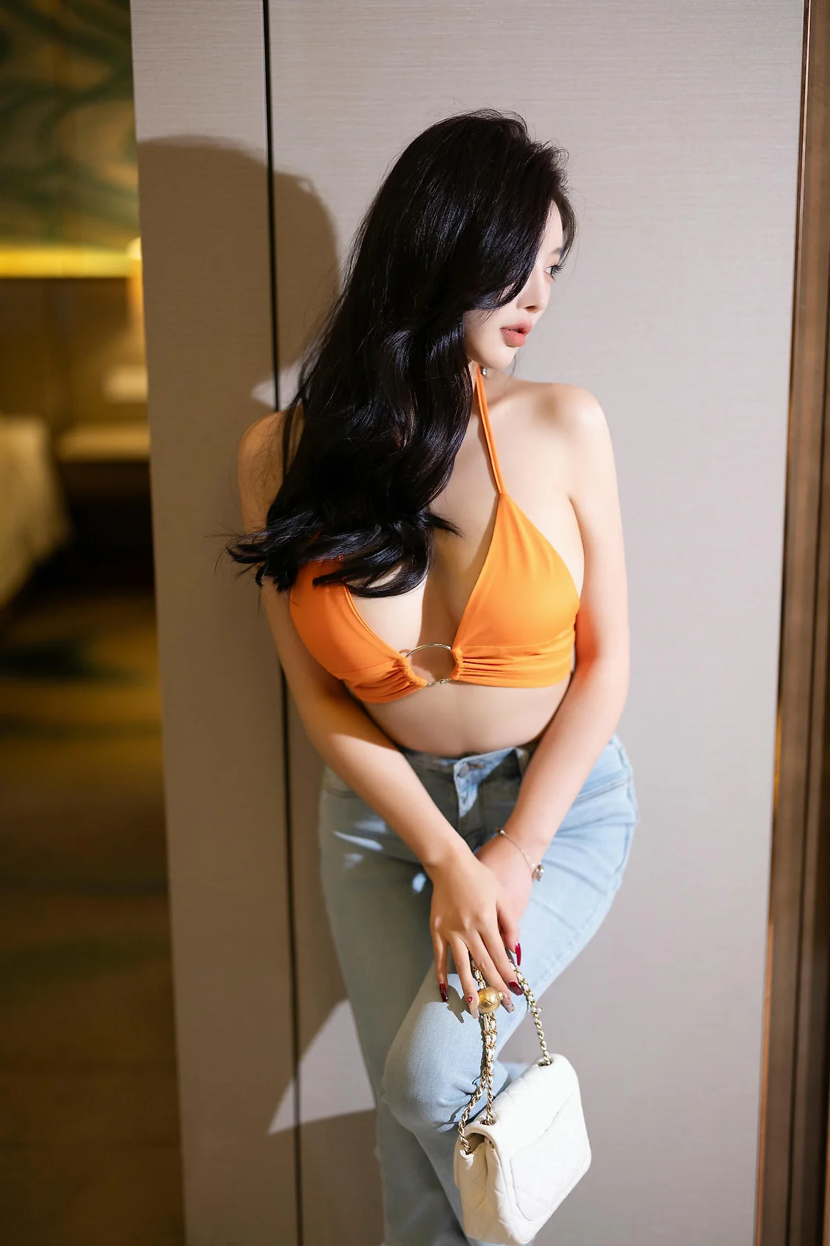 XiuRen 秀人 No.N407 杨晨晨性感美腿紧身牛仔 - 1