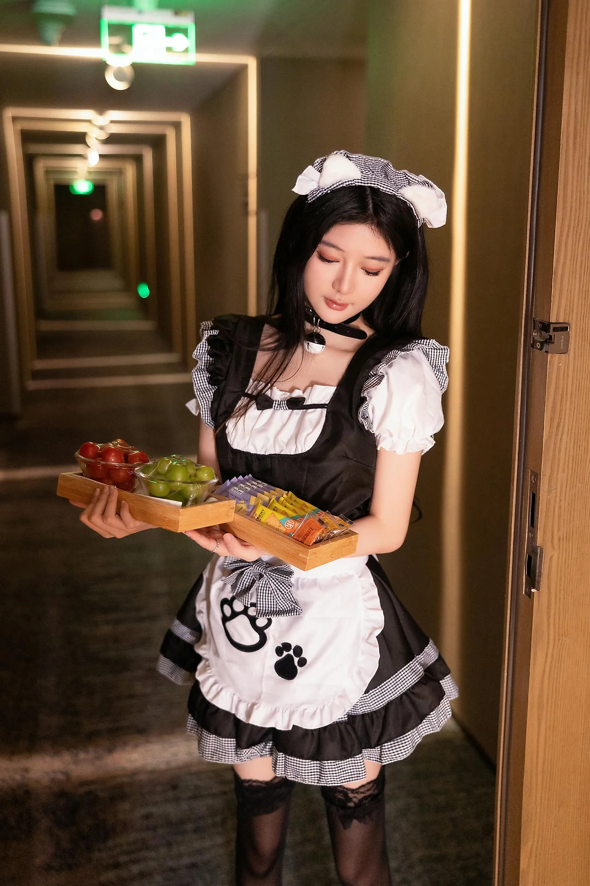 XiuRen 秀人 No.N416 谢小蒽翘臀女仆制服 - 2