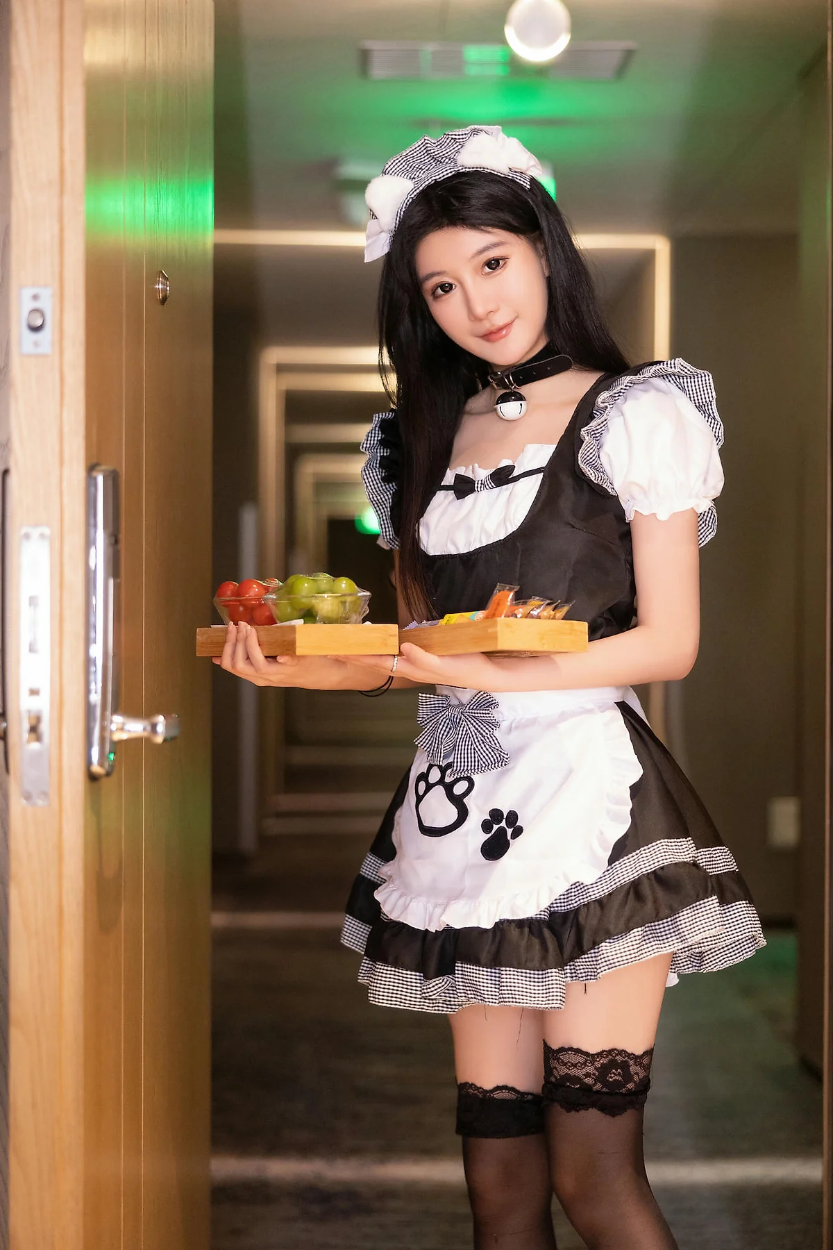 XiuRen 秀人 No.N416 谢小蒽翘臀女仆制服 - 4