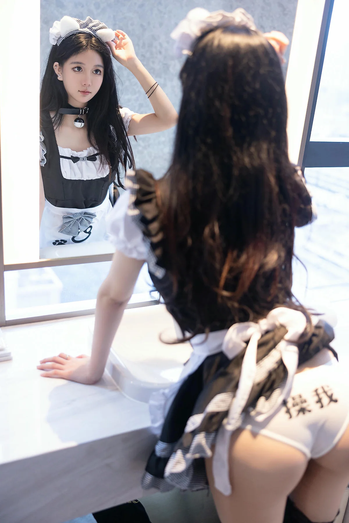 XiuRen 秀人 No.N416 谢小蒽翘臀女仆制服 - 5