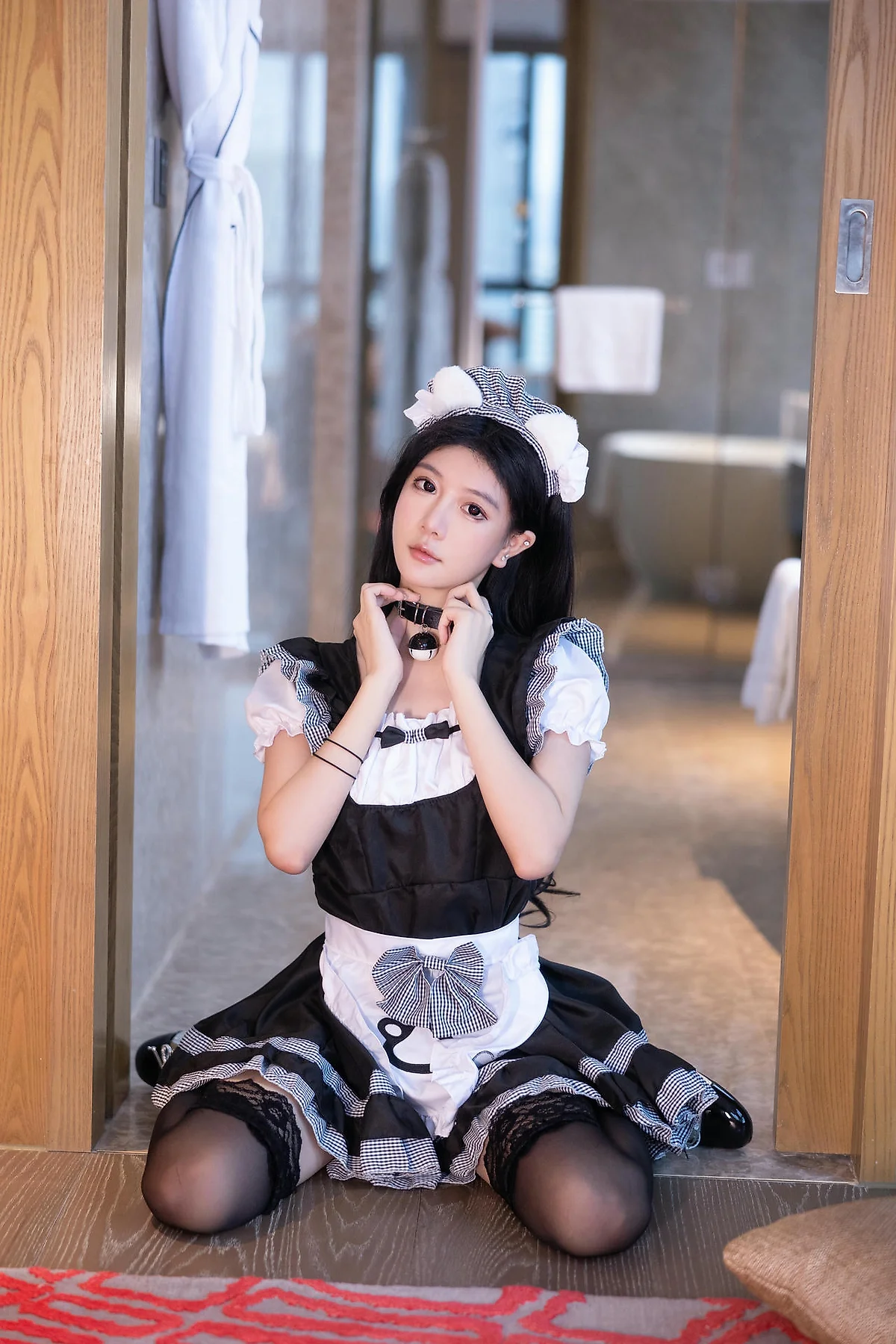 XiuRen 秀人 No.N416 谢小蒽翘臀女仆制服 - 4