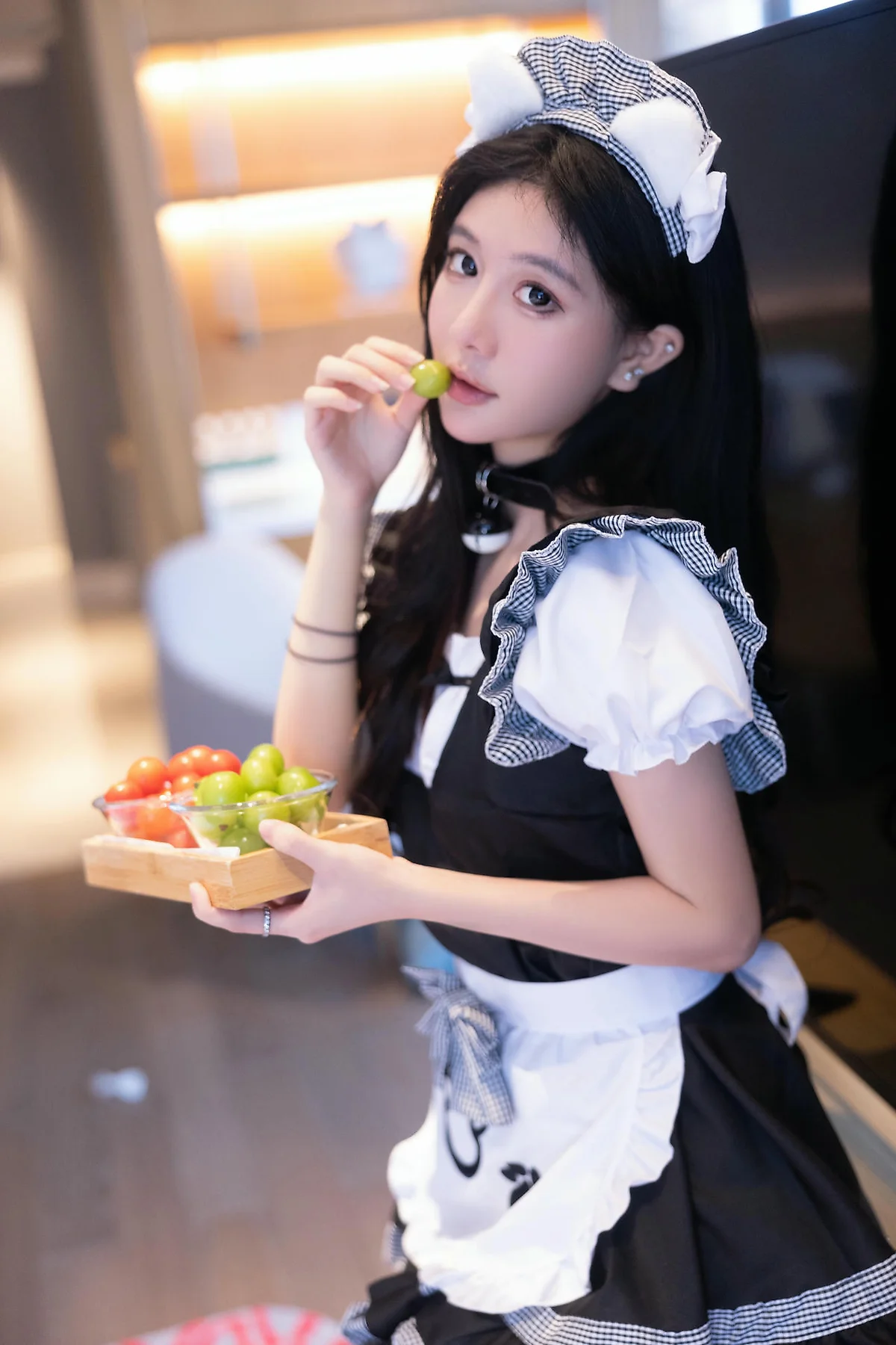 XiuRen 秀人 No.N416 谢小蒽翘臀女仆制服 - 4