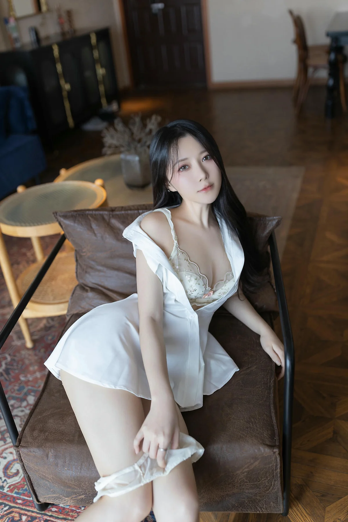 XiuRen 秀人 No.N420 鱼子酱Fish白色连衣裙女神写真 - 4