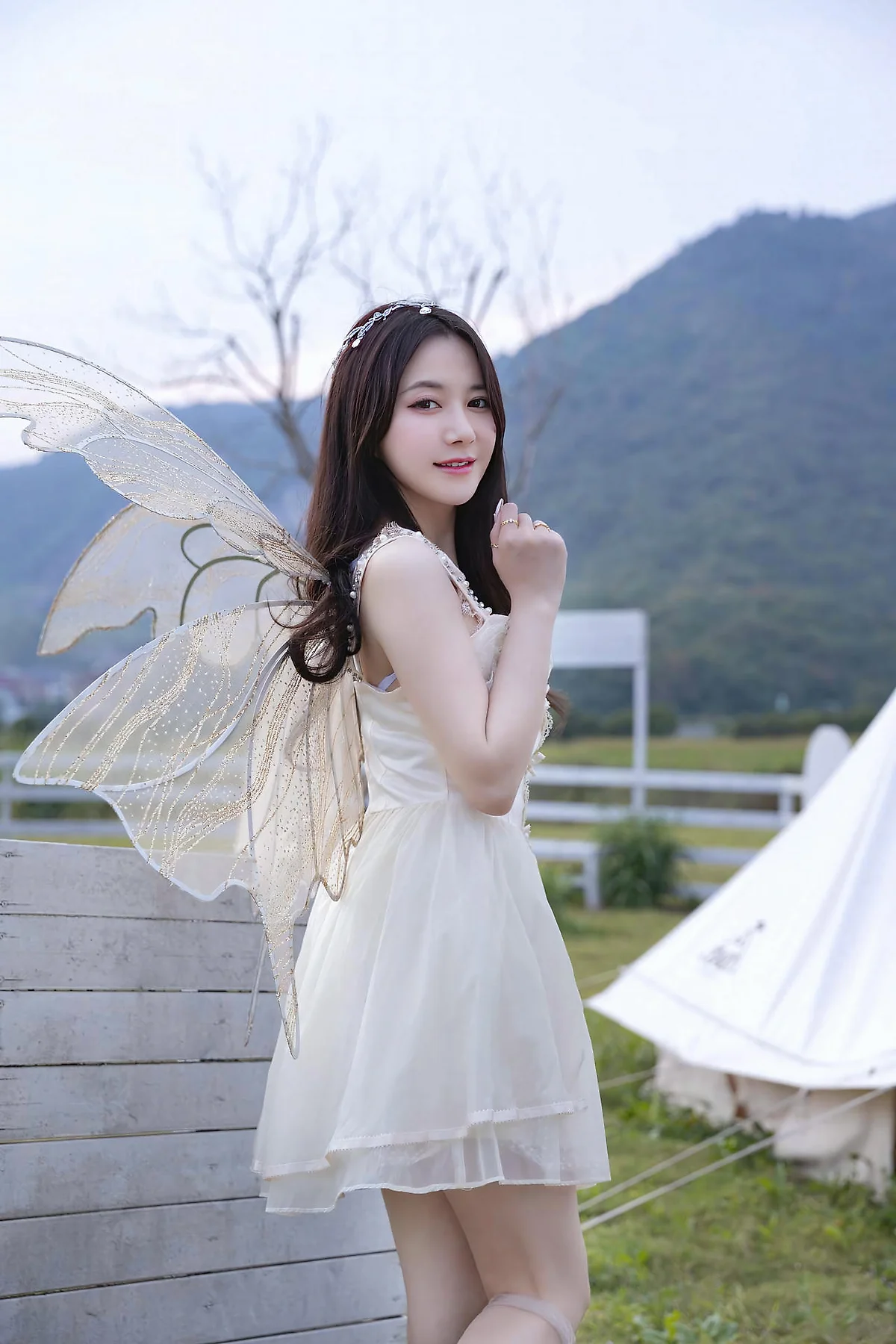 XiuRen 秀人 No.N421 鱼子酱Fish户外精灵仙女写真 - 3