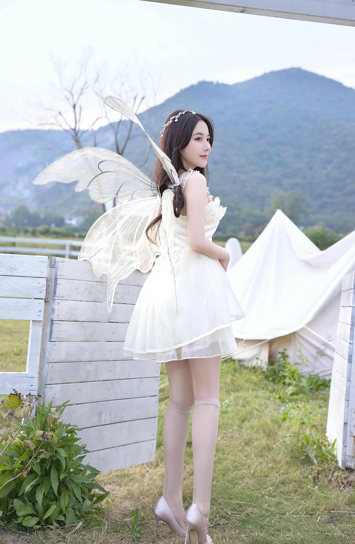 XiuRen 秀人 No.N421 鱼子酱Fish户外精灵仙女写真 - 4