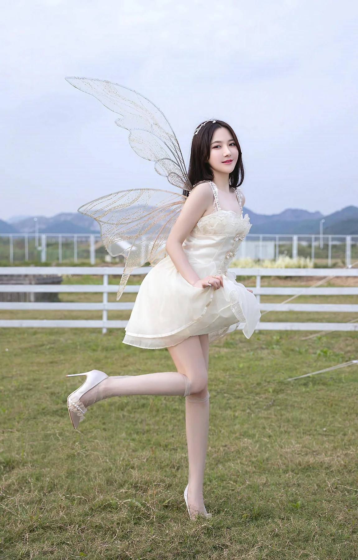 XiuRen 秀人 No.N421 鱼子酱Fish户外精灵仙女写真 - 10