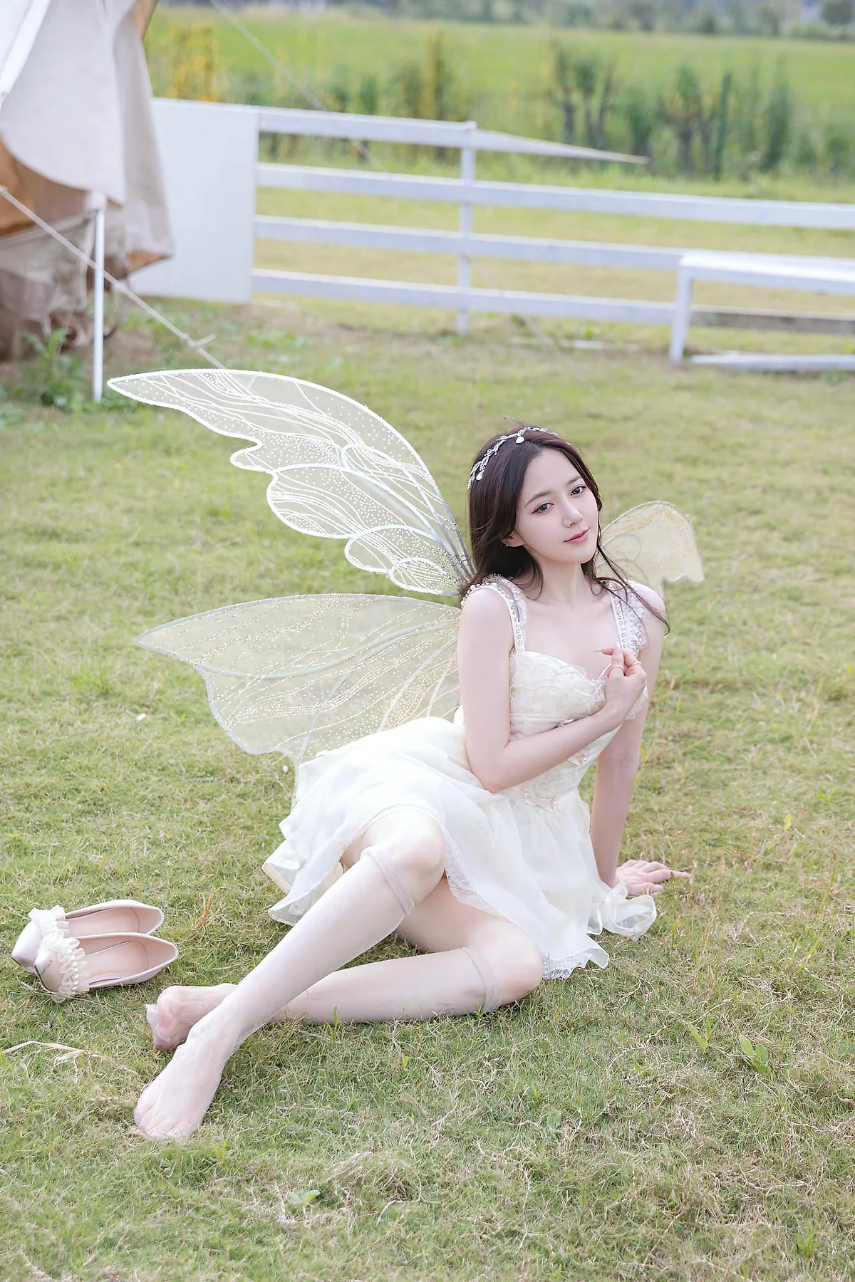 XiuRen 秀人 No.N421 鱼子酱Fish户外精灵仙女写真 - 5