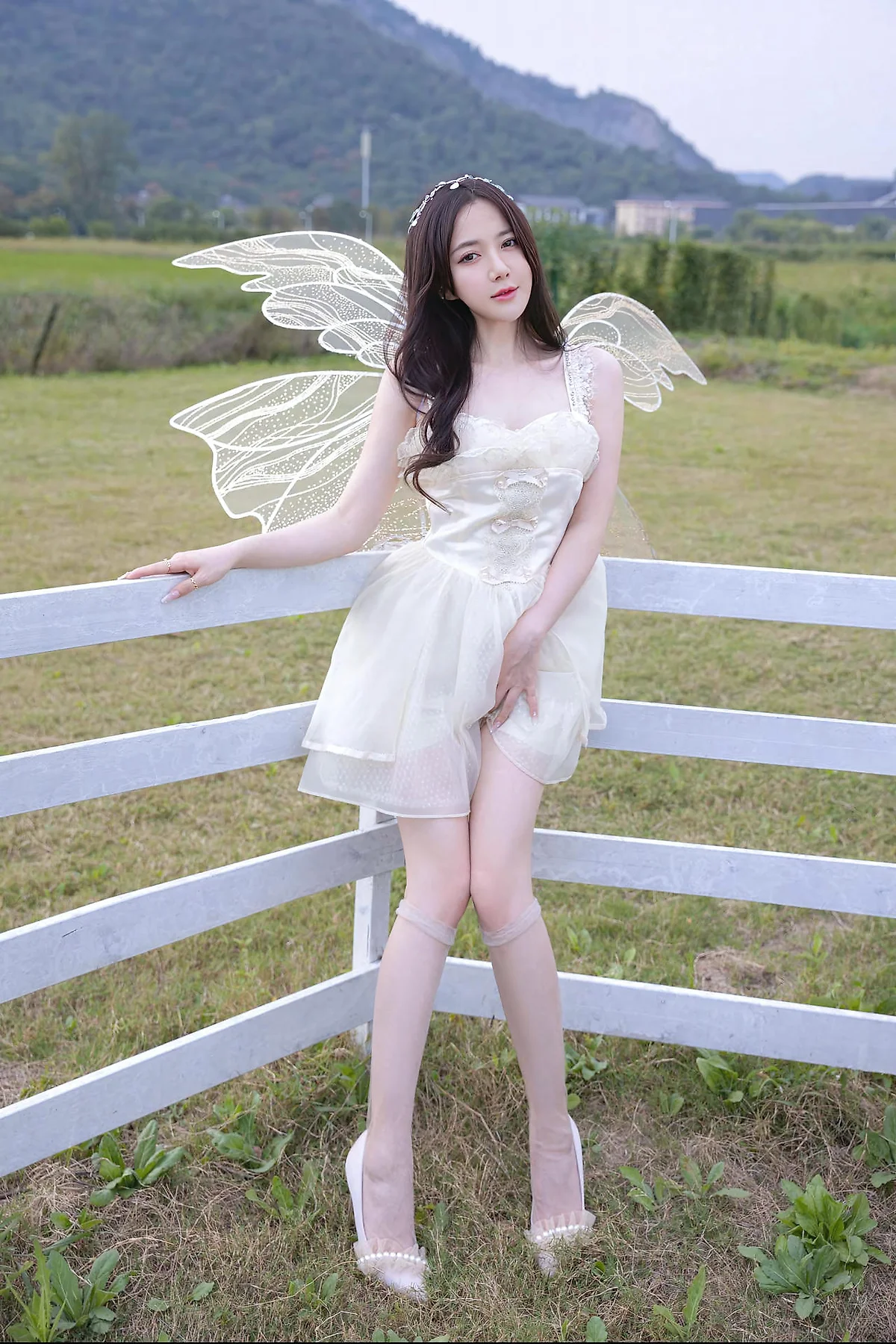XiuRen 秀人 No.N421 鱼子酱Fish户外精灵仙女写真 - 2