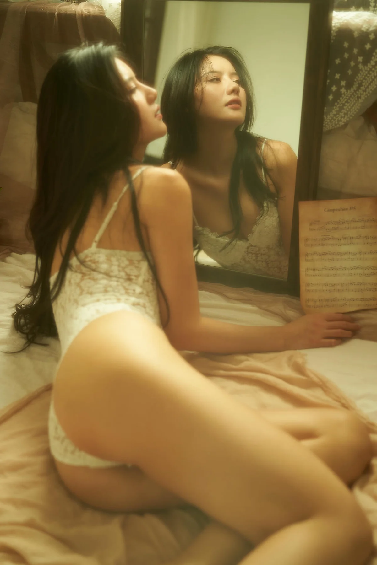 XiuRen 秀人 No.N422 就是阿朱啊复古写真香肩美女 - 2