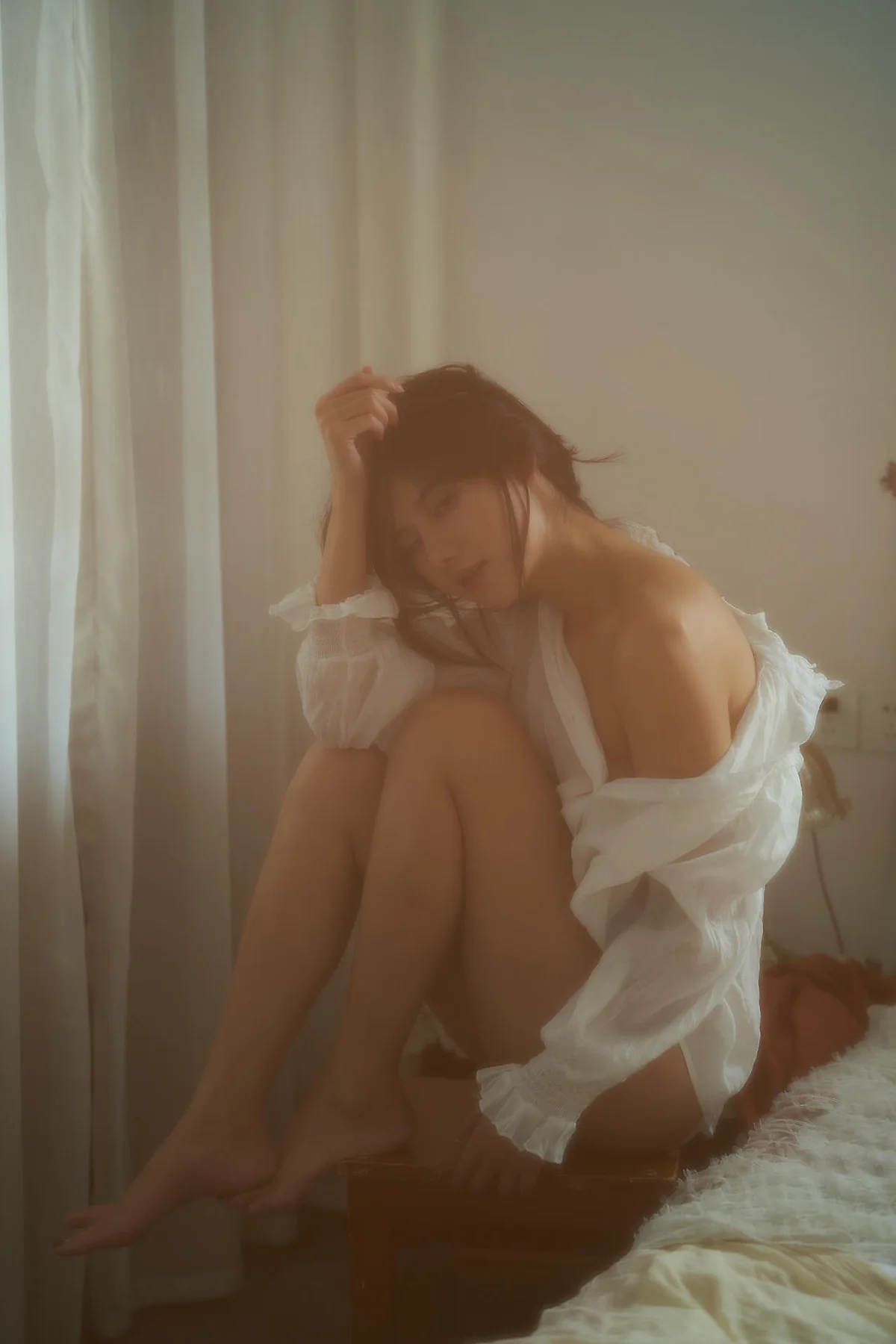 XiuRen 秀人 No.N422 就是阿朱啊复古写真香肩美女 - 7