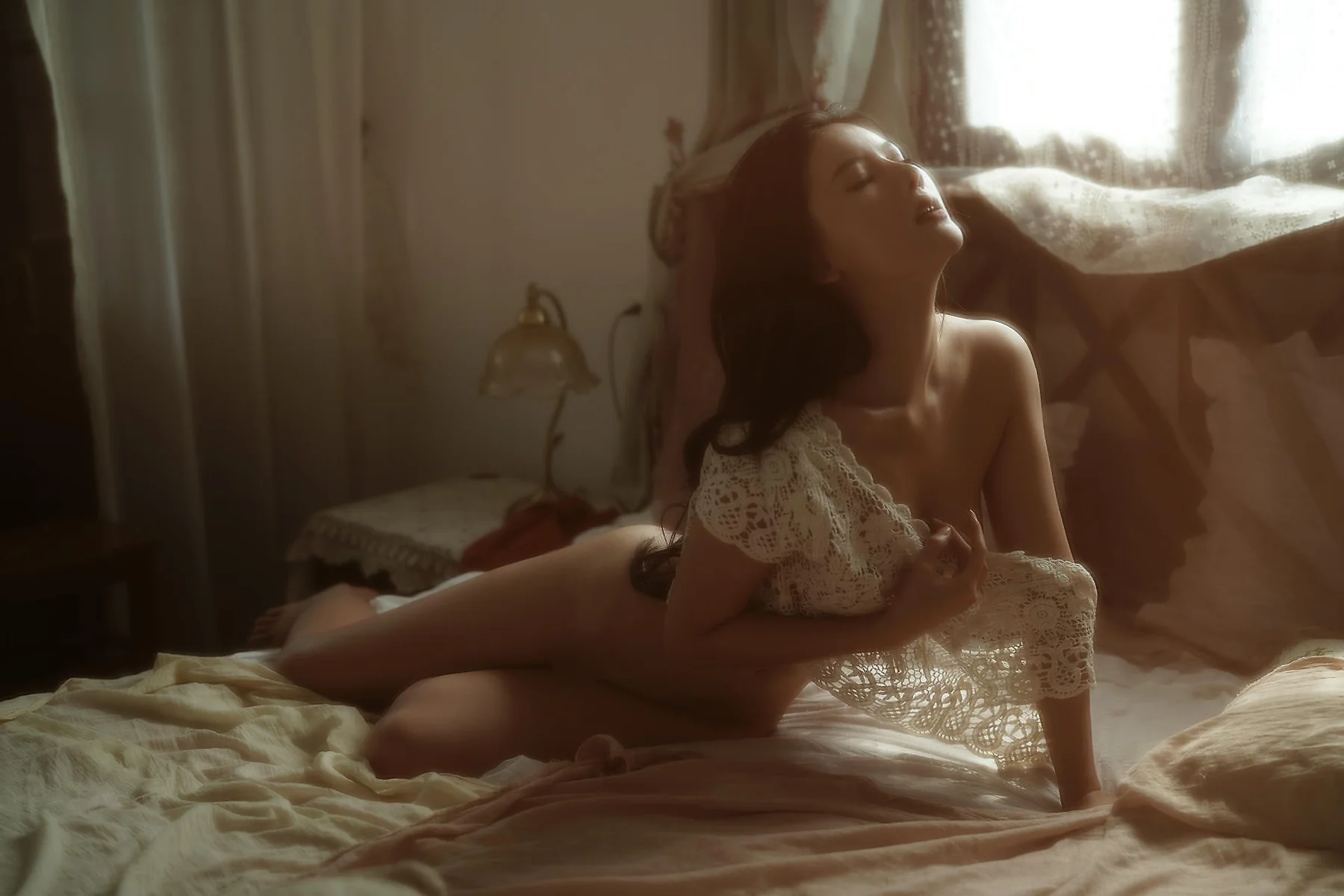 XiuRen 秀人 No.N422 就是阿朱啊复古写真香肩美女 - 4