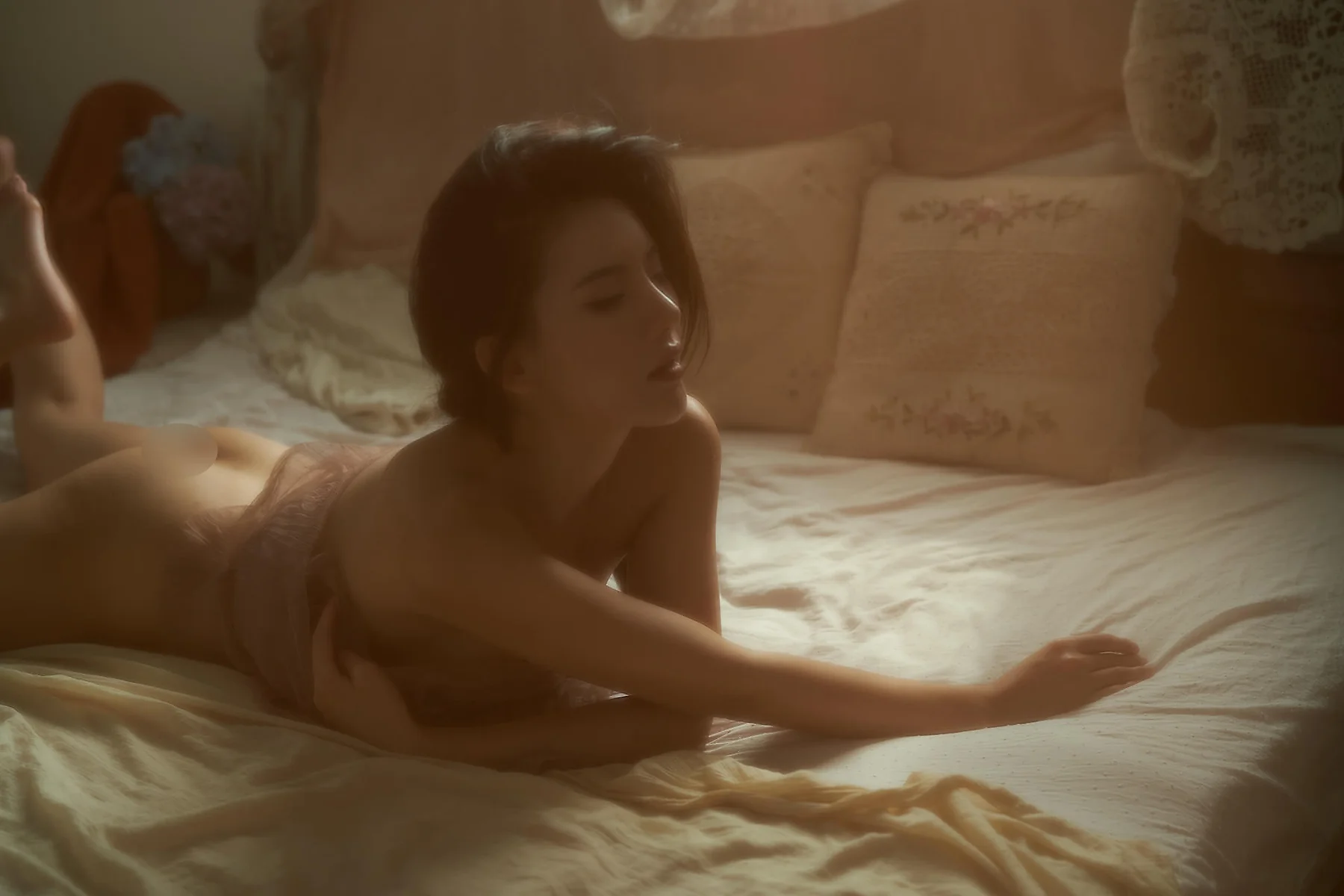 XiuRen 秀人 No.N422 就是阿朱啊复古写真香肩美女 - 9