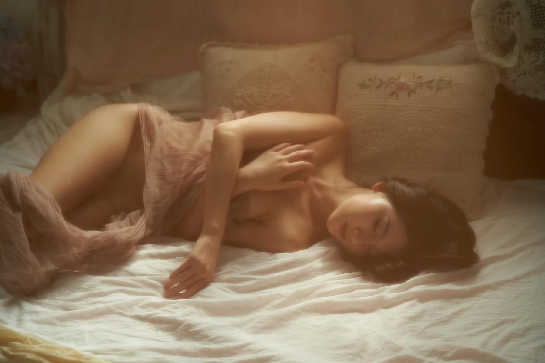 XiuRen 秀人 No.N422 就是阿朱啊复古写真香肩美女 - 4