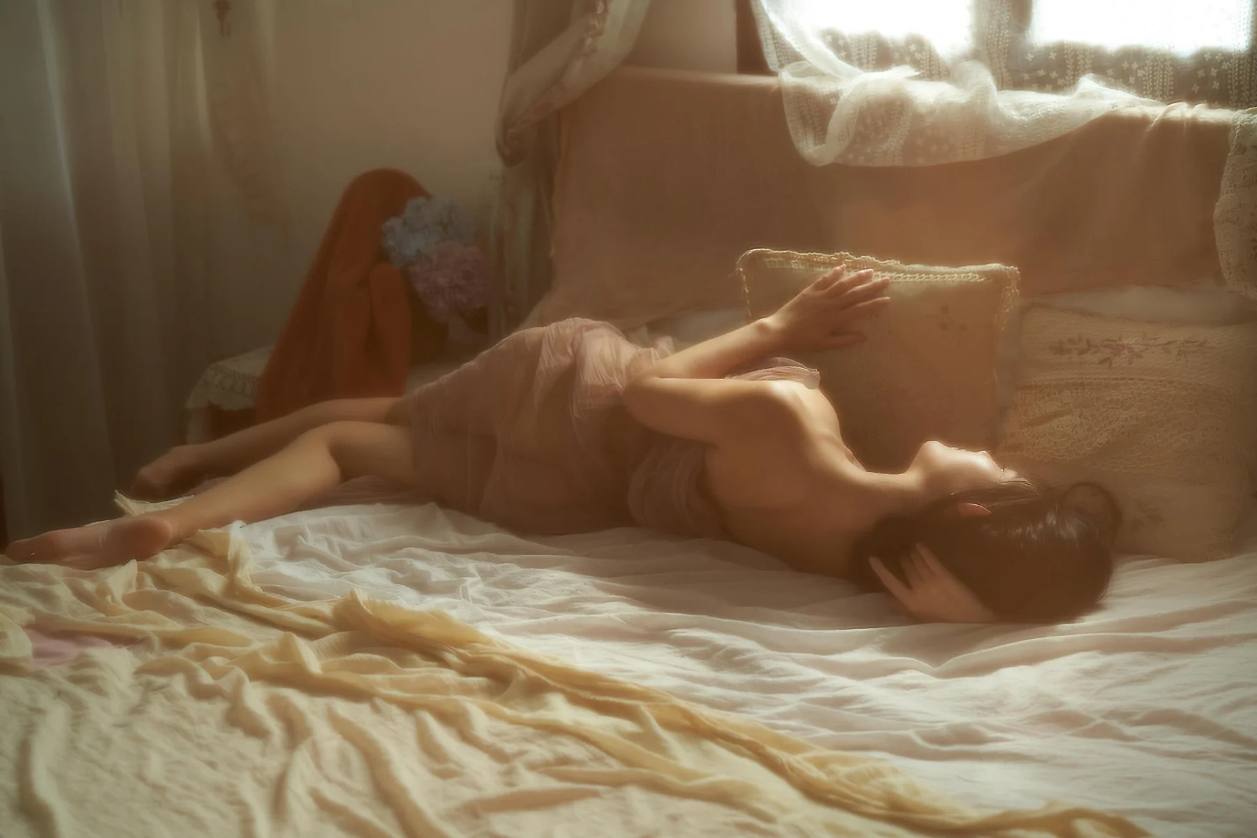 XiuRen 秀人 No.N422 就是阿朱啊复古写真香肩美女 - 5