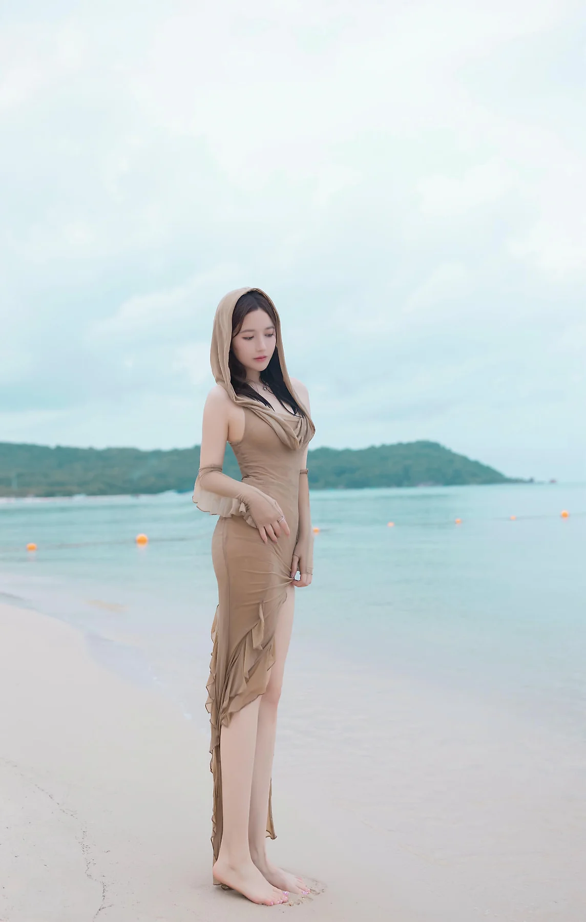 XiuRen 秀人 No.N437 鱼子酱Fish户外旅拍海滩湿身写真 - 9
