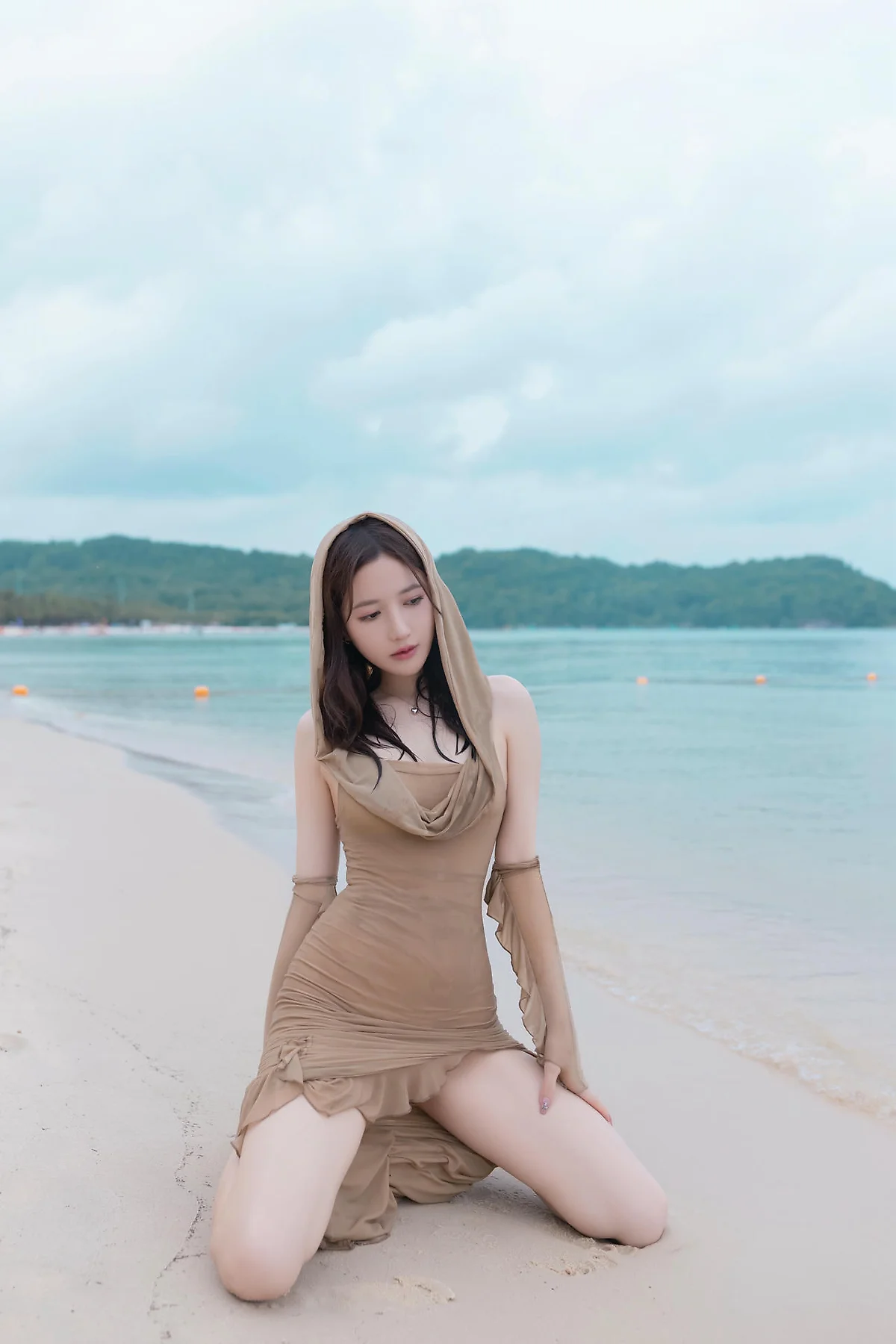 XiuRen 秀人 No.N437 鱼子酱Fish户外旅拍海滩湿身写真 - 10