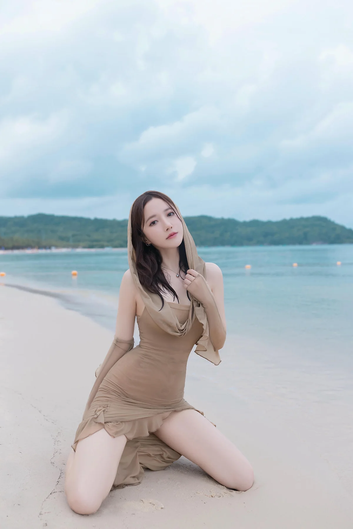 XiuRen 秀人 No.N437 鱼子酱Fish户外旅拍海滩湿身写真 - 1
