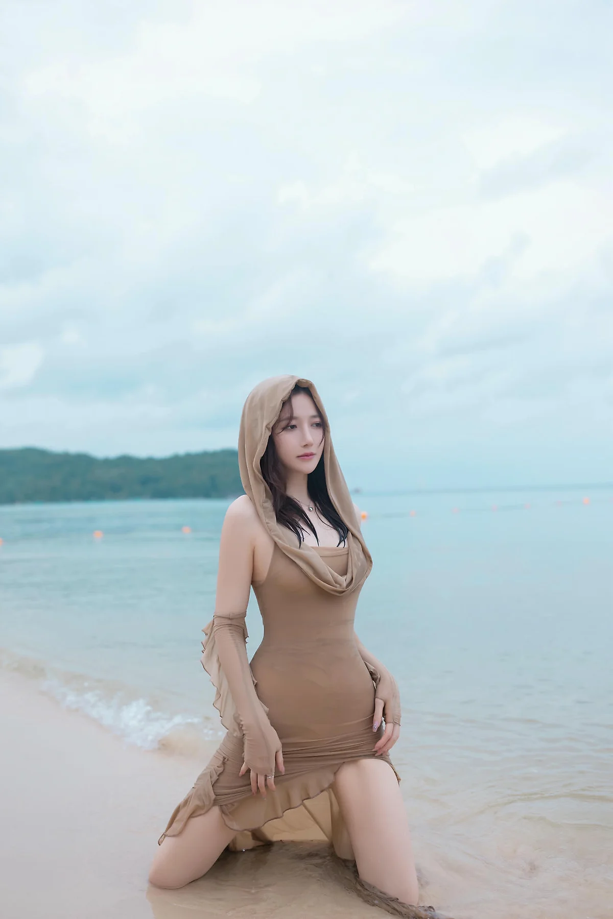 XiuRen 秀人 No.N437 鱼子酱Fish户外旅拍海滩湿身写真 - 3