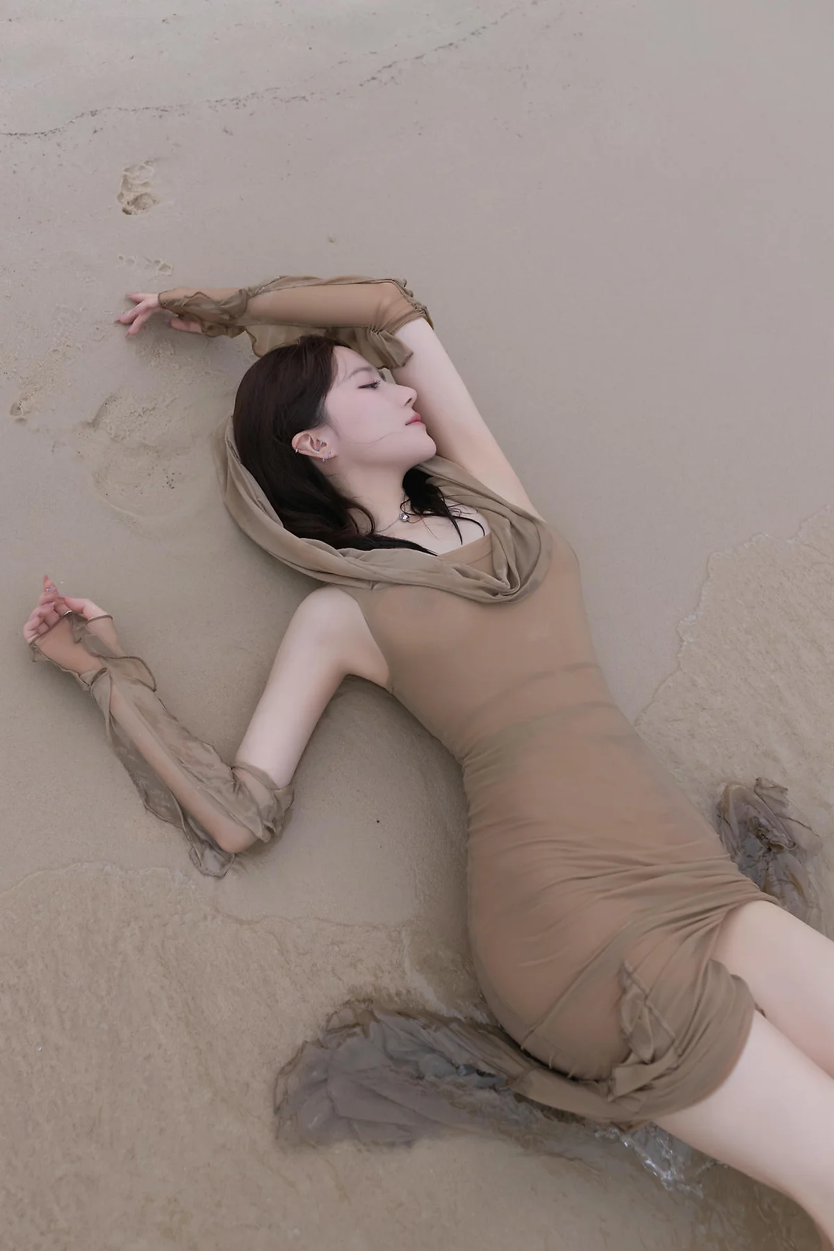 XiuRen 秀人 No.N437 鱼子酱Fish户外旅拍海滩湿身写真 - 6
