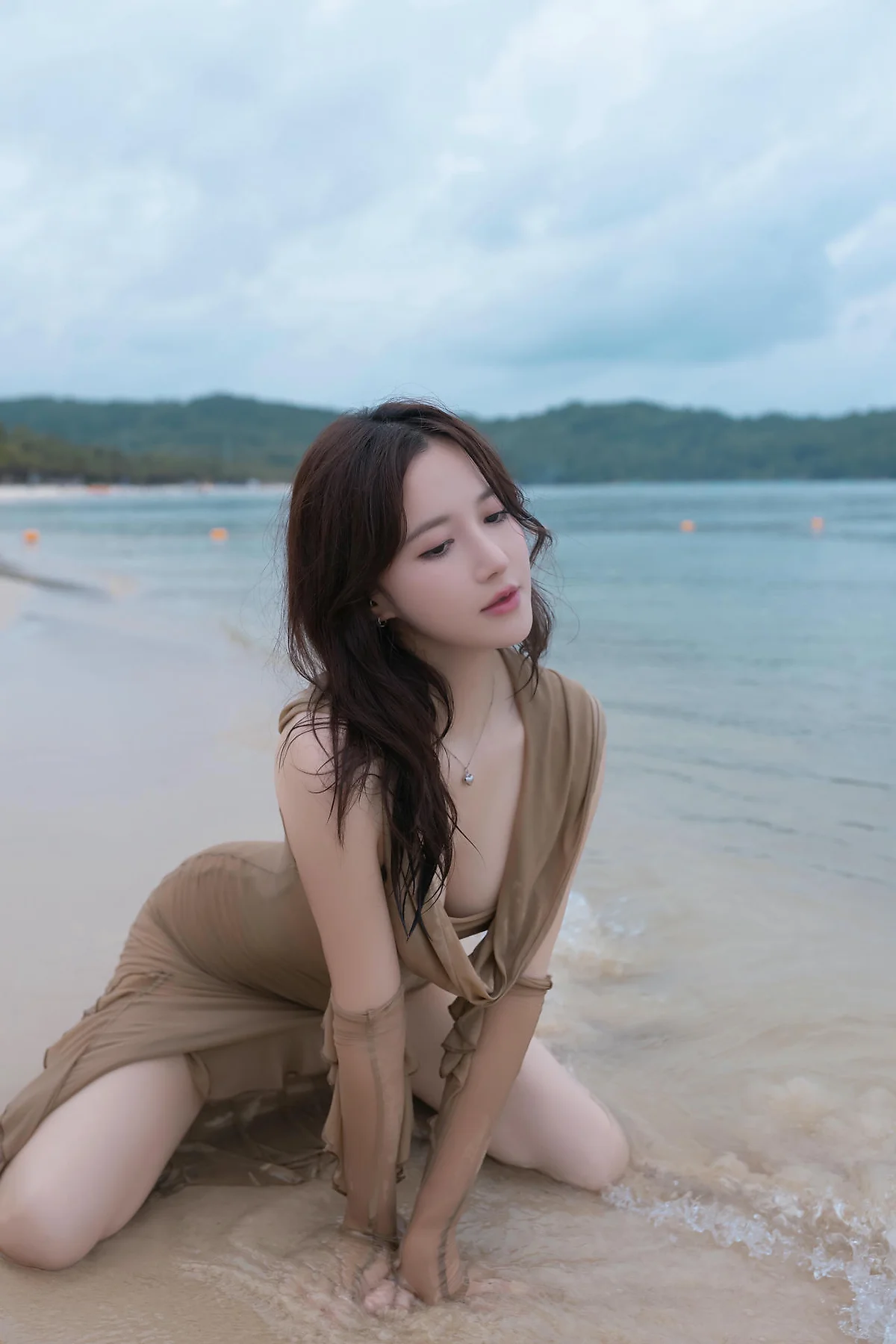 XiuRen 秀人 No.N437 鱼子酱Fish户外旅拍海滩湿身写真 - 10