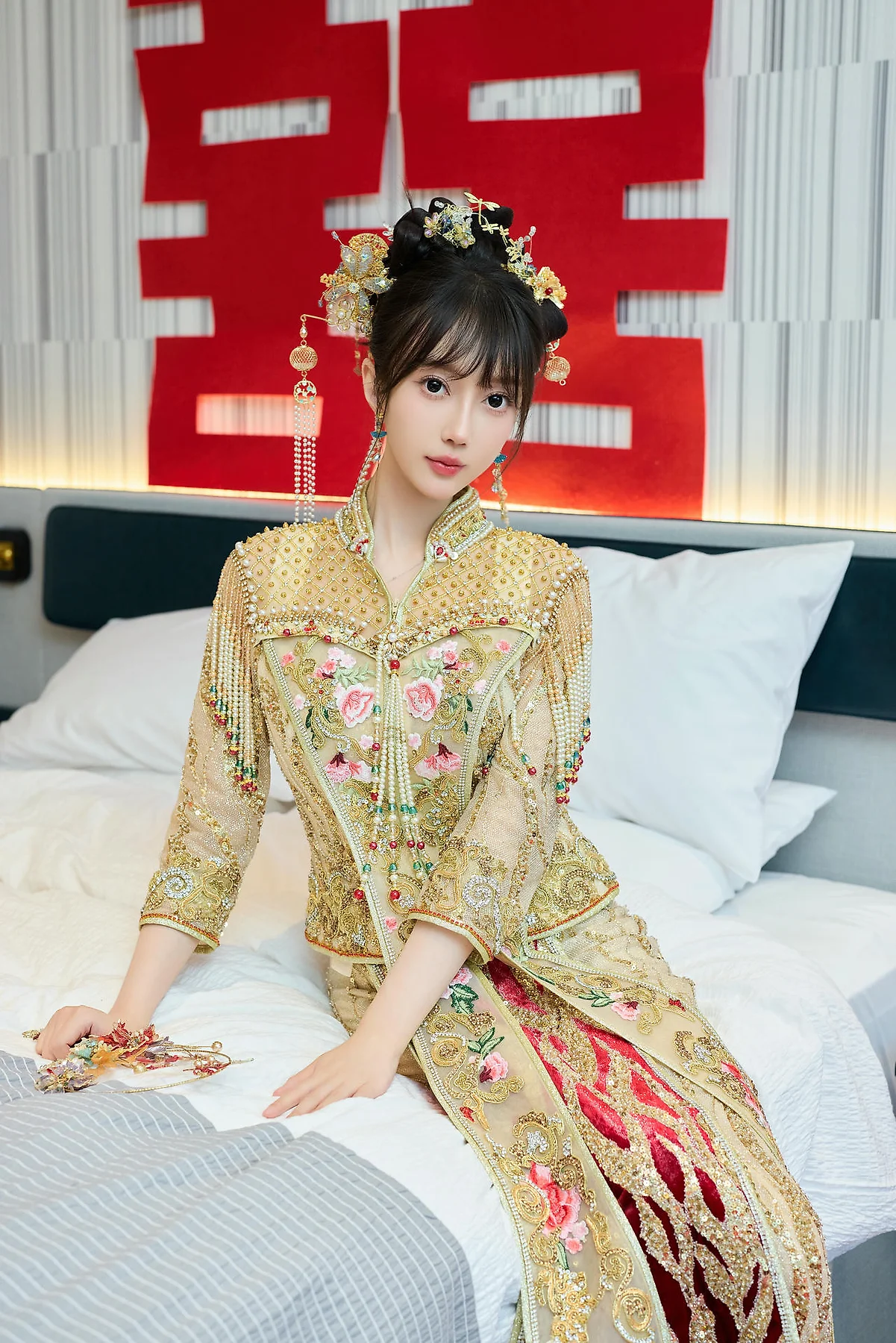 XiuRen 秀人 No.N447 玥儿玥性感秀禾服 - 10