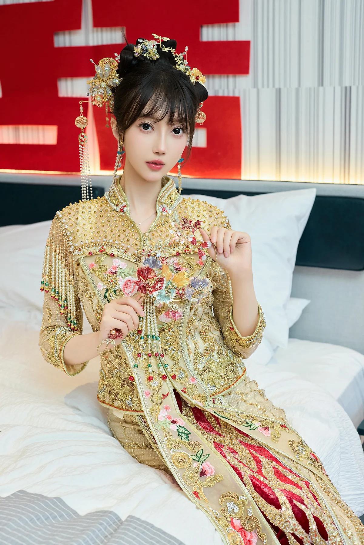 XiuRen 秀人 No.N447 玥儿玥性感秀禾服 - 1
