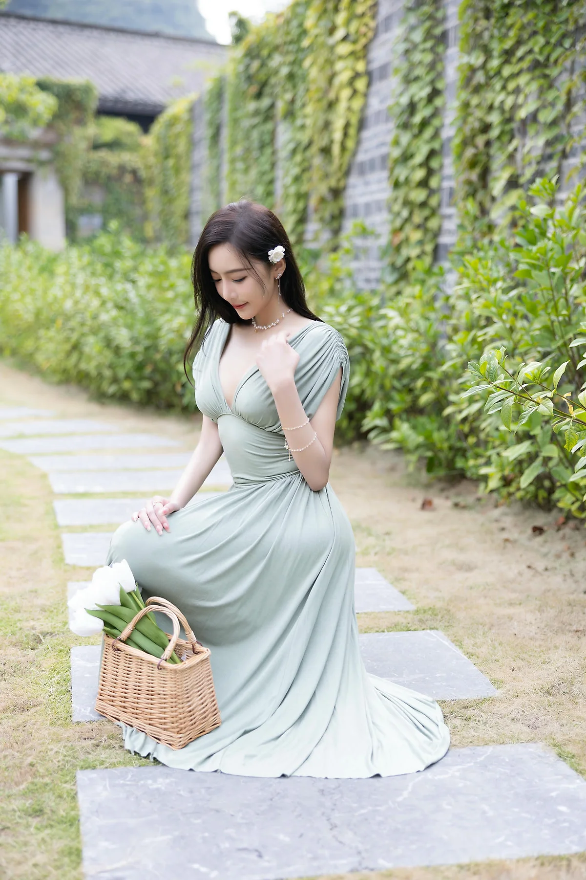 XiuRen 秀人 No.N479 王馨瑶白色泳衣比基尼 - 8