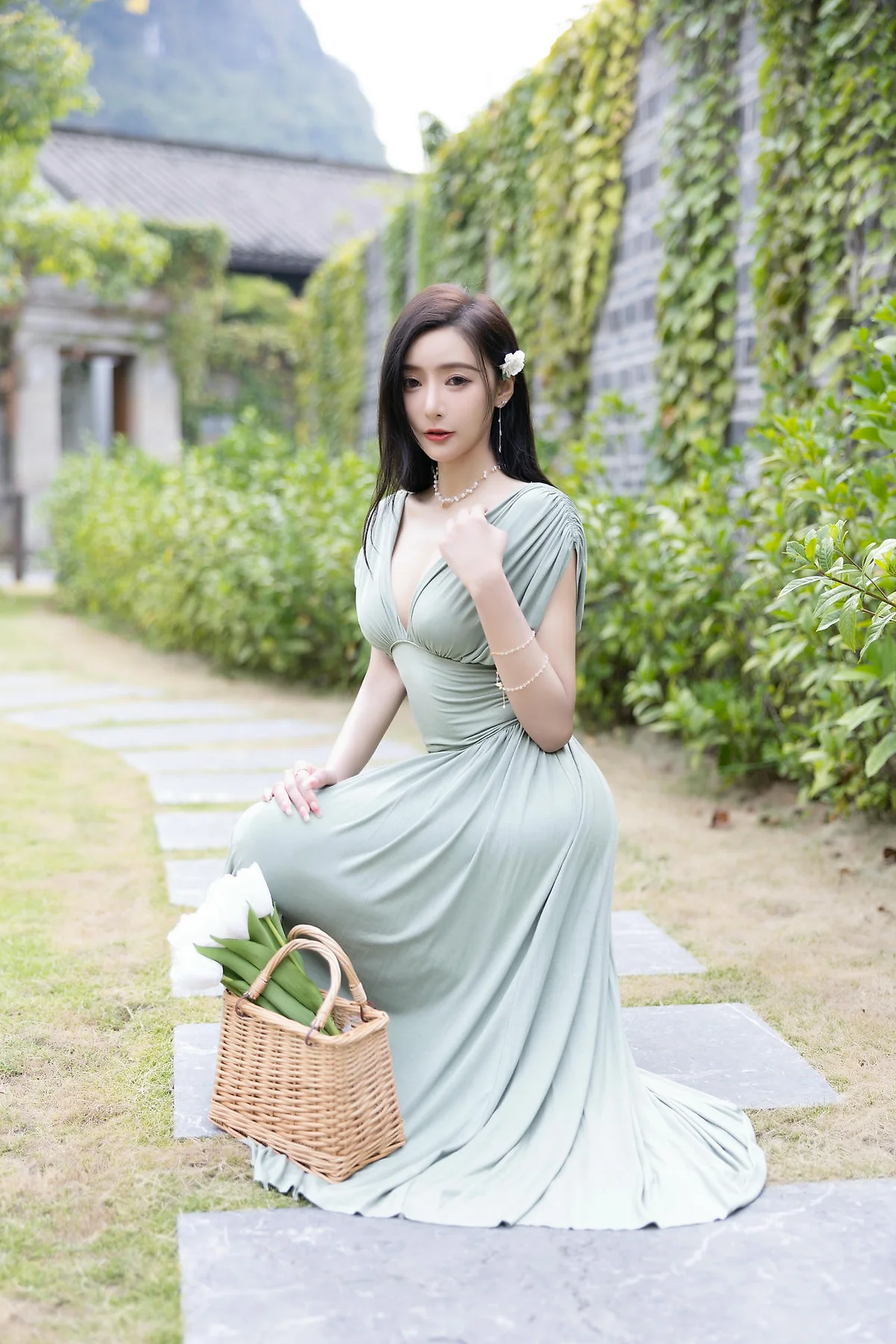 XiuRen 秀人 No.N479 王馨瑶白色泳衣比基尼 - 9
