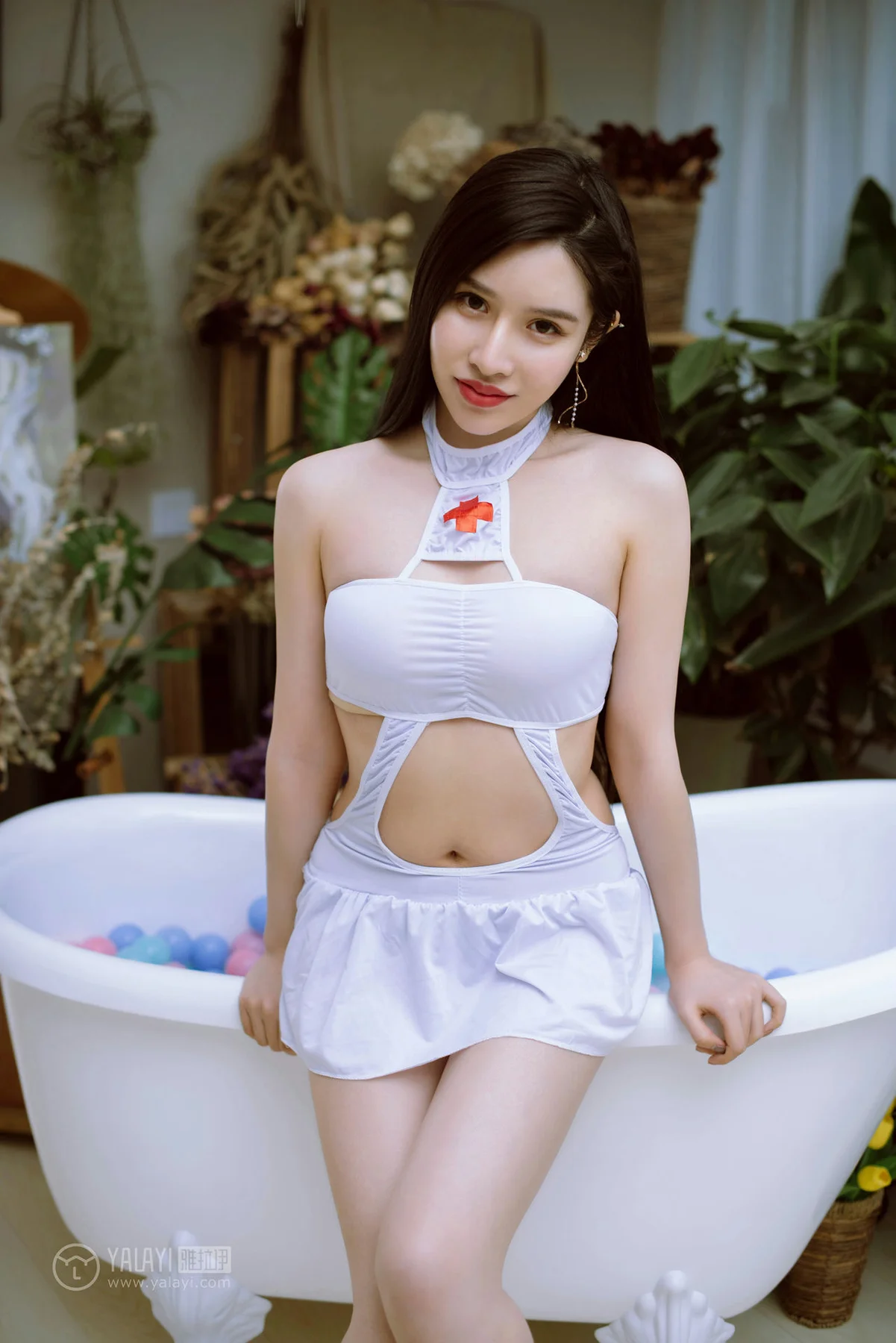 YALAYI 雅拉伊 Vol.141 颖莹 护士制服 - 1
