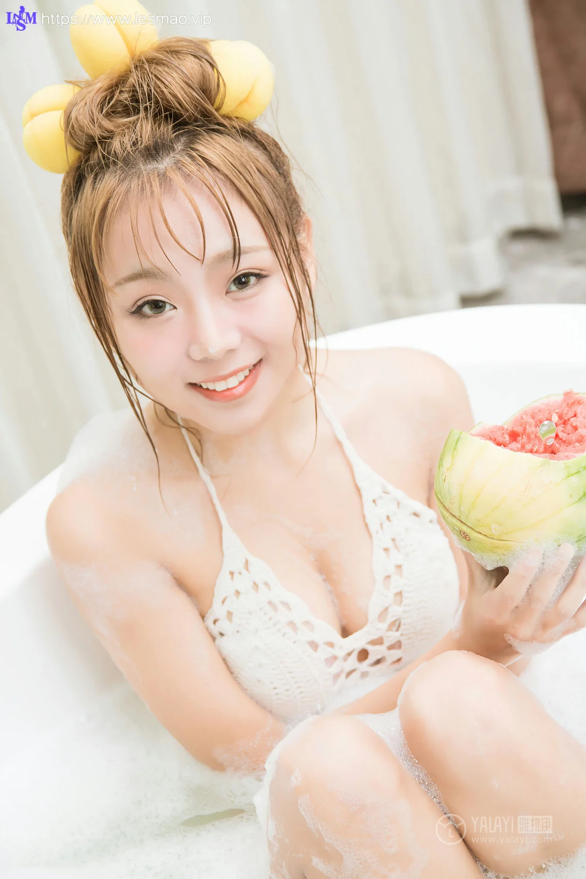 YALAYI 雅拉伊 Vol.352 萝莉少女 泡泡浴 - 5