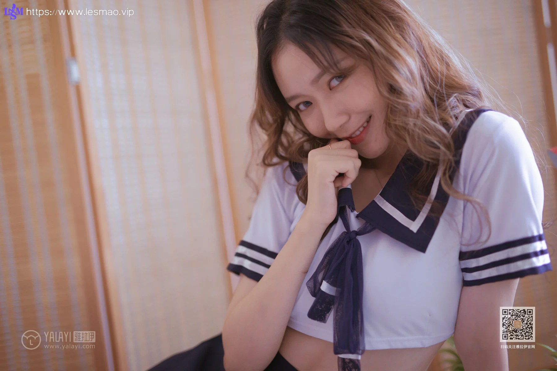 YALAYI 雅拉伊 Vol.438 晓琳《美女与水手服》 - 2