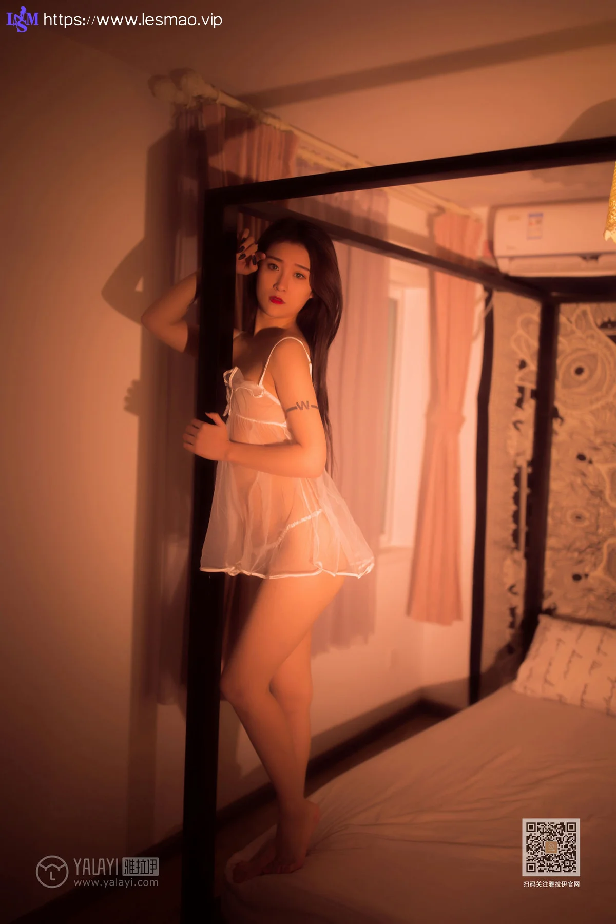 YALAYI 雅拉伊 Vol.498 素素《幽香暖床》 - 5