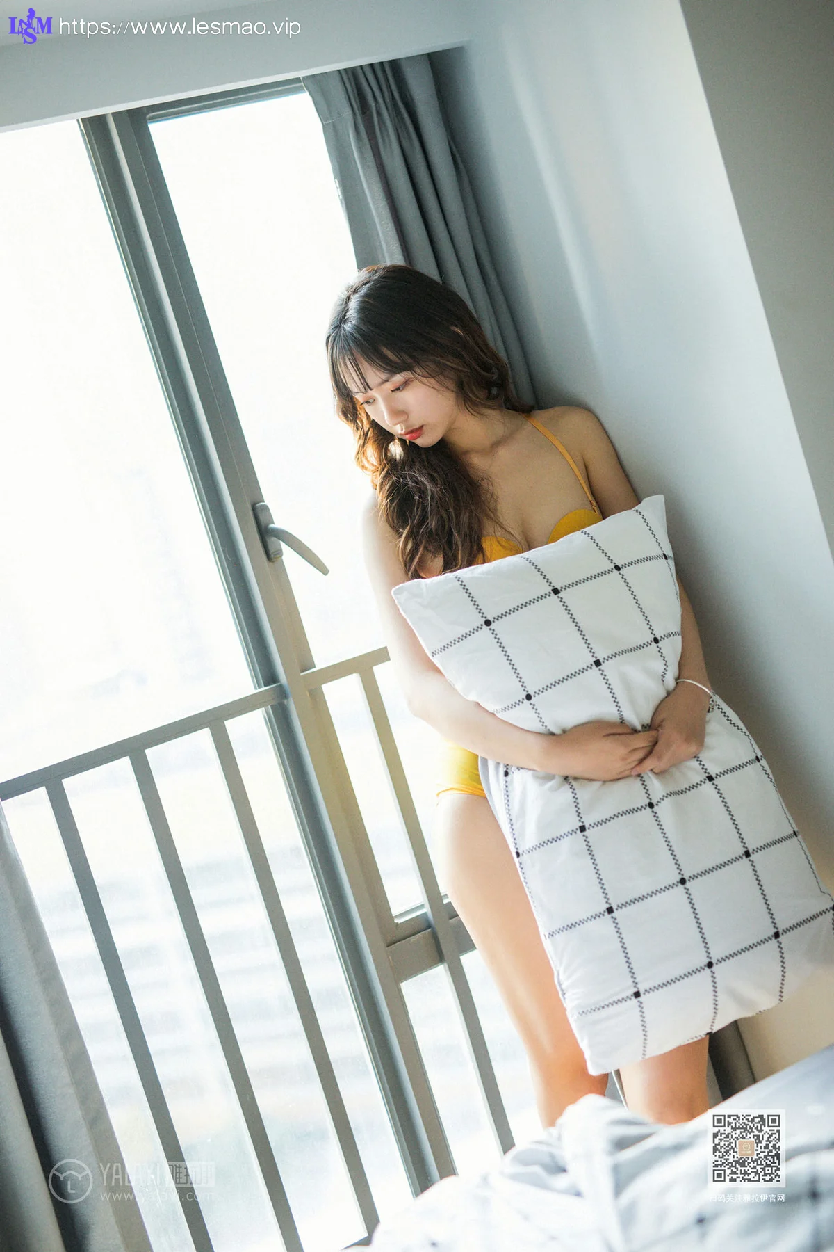 YALAYI 雅拉伊 Vol.511 杏色女孩儿 晓琳 - 3