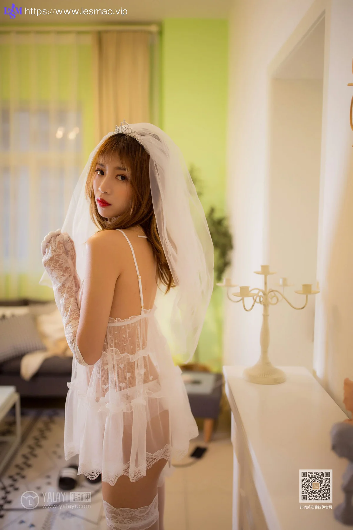 YALAYI 雅拉伊 Vol.523 情趣婚纱 丽雅 - 5