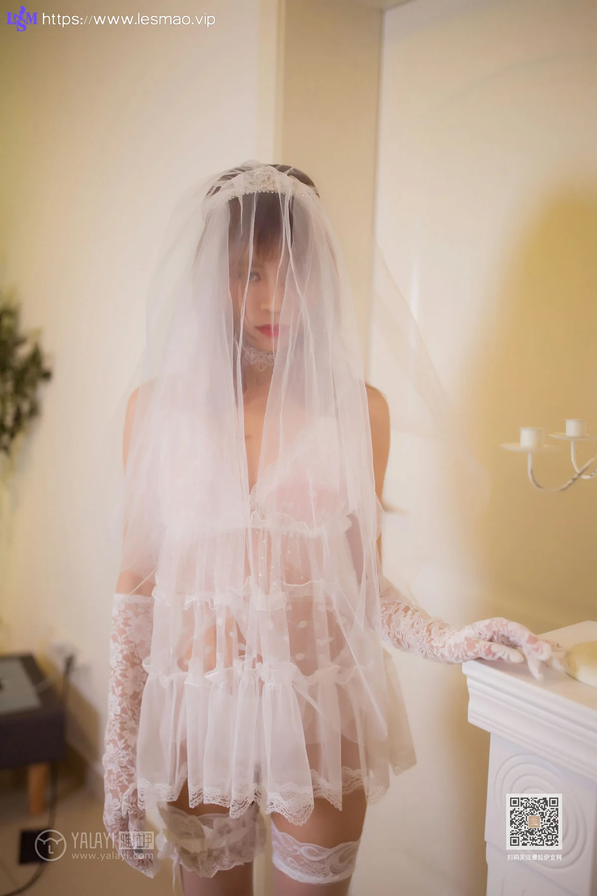 YALAYI 雅拉伊 Vol.523 情趣婚纱 丽雅 - 9