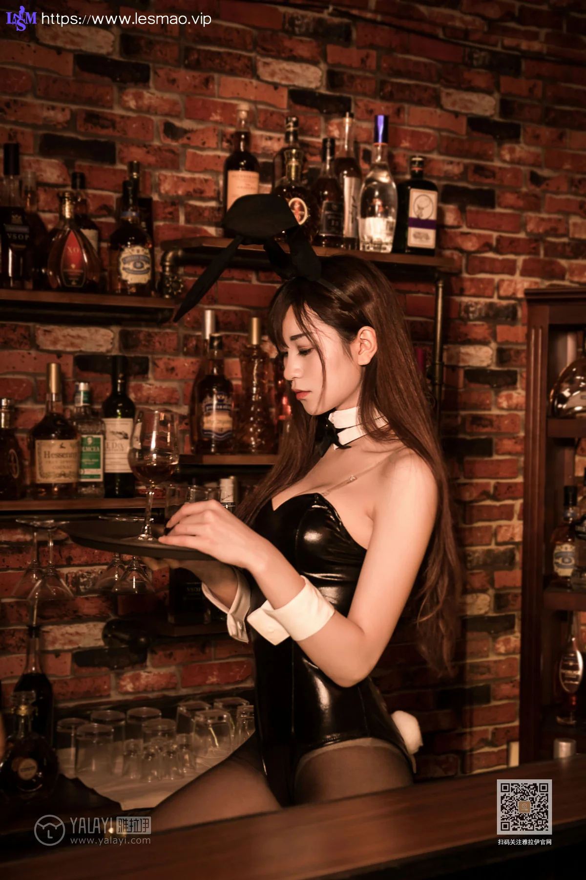 YALAYI 雅拉伊 Vol.533 酒吧兔女郎 陈若冰 - 3