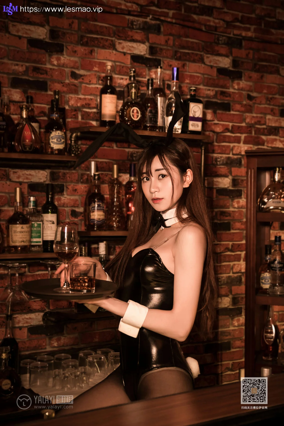 YALAYI 雅拉伊 Vol.533 酒吧兔女郎 陈若冰 - 5
