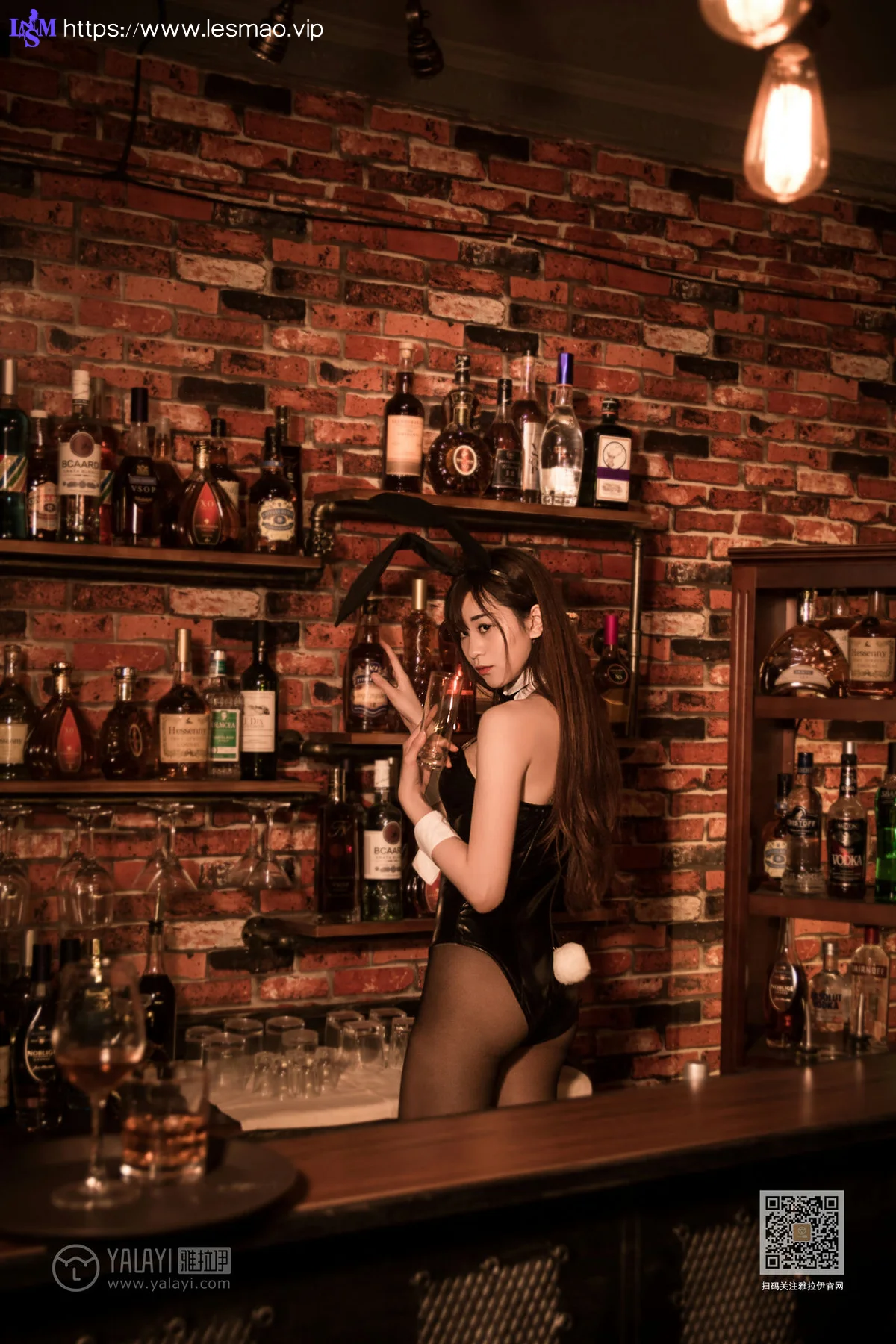 YALAYI 雅拉伊 Vol.533 酒吧兔女郎 陈若冰 - 8