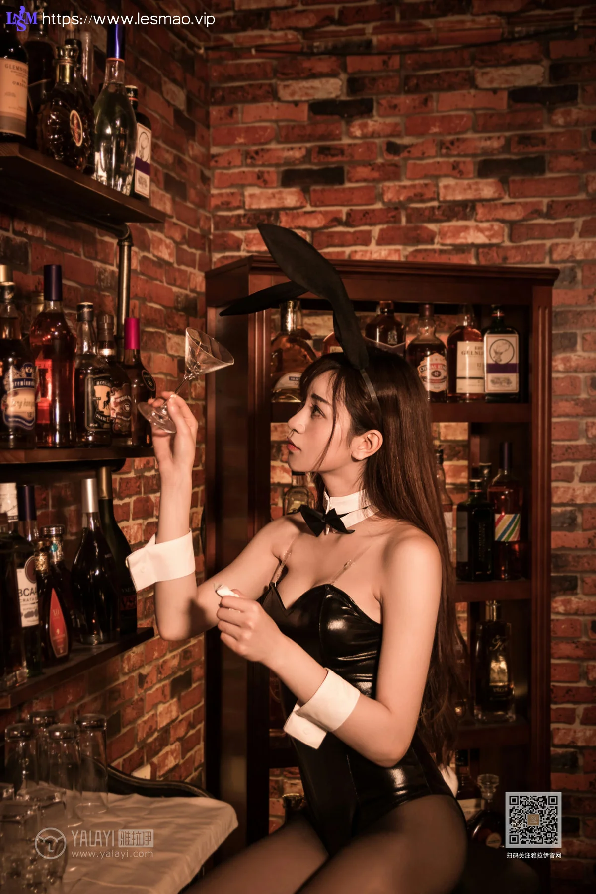YALAYI 雅拉伊 Vol.533 酒吧兔女郎 陈若冰 - 7