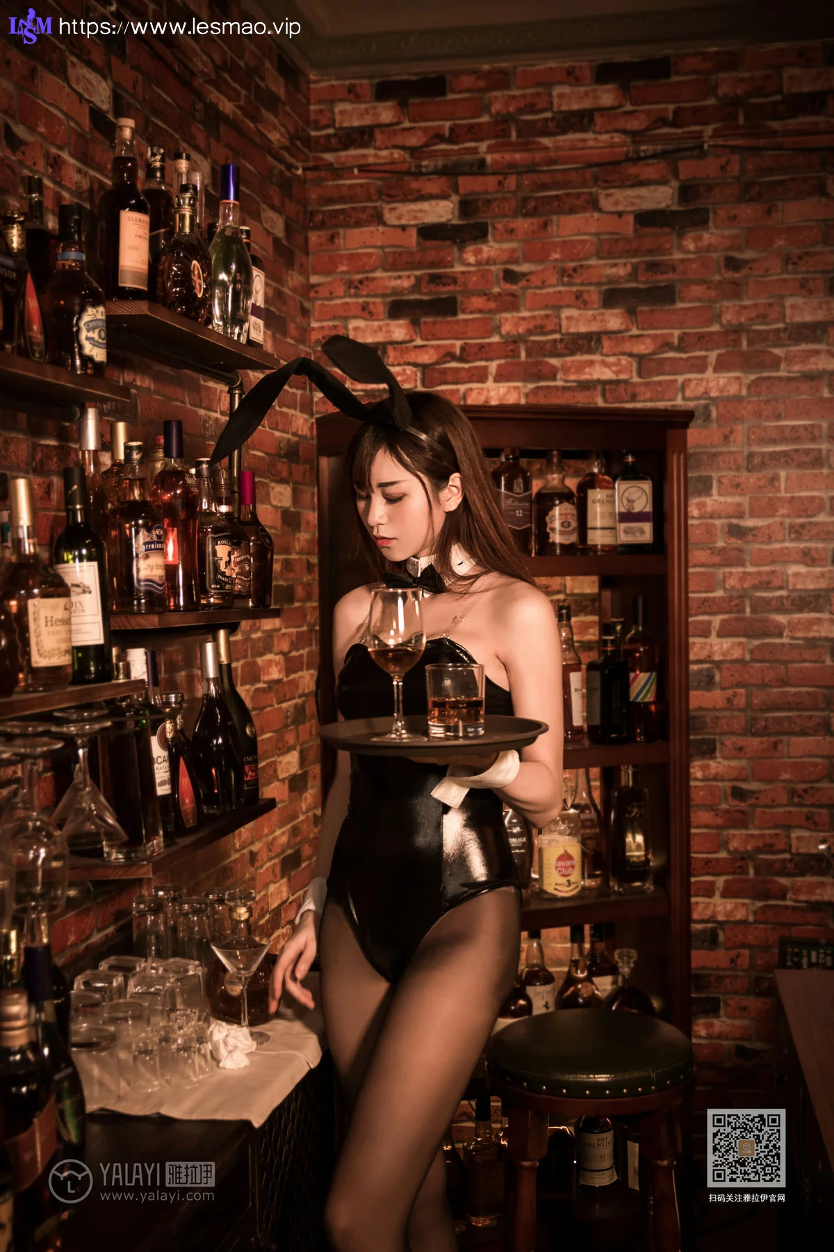 YALAYI 雅拉伊 Vol.533 酒吧兔女郎 陈若冰 - 8