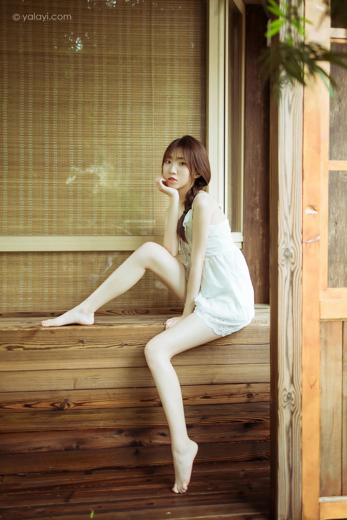 YALAYI 雅拉伊 Vol.714    小乔 雨后花园 - 3