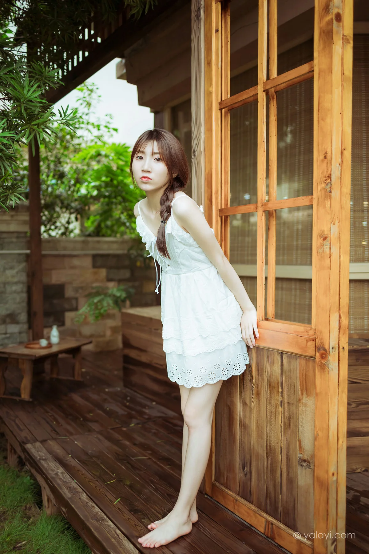 YALAYI 雅拉伊 Vol.714    小乔 雨后花园 - 8