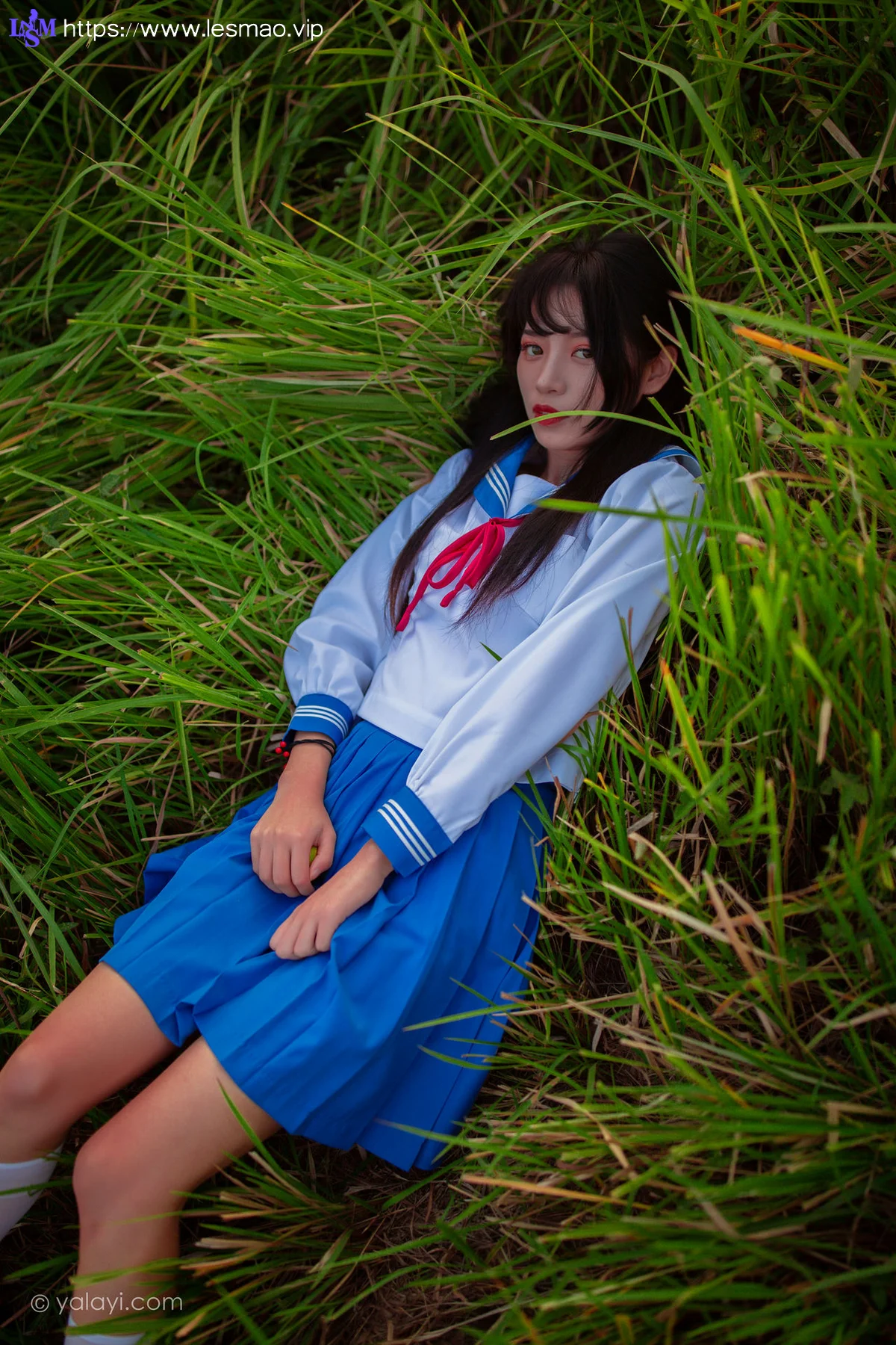 YALAYI 雅拉伊 Vol.723    丽雅 秋意浓 制服少女 - 3
